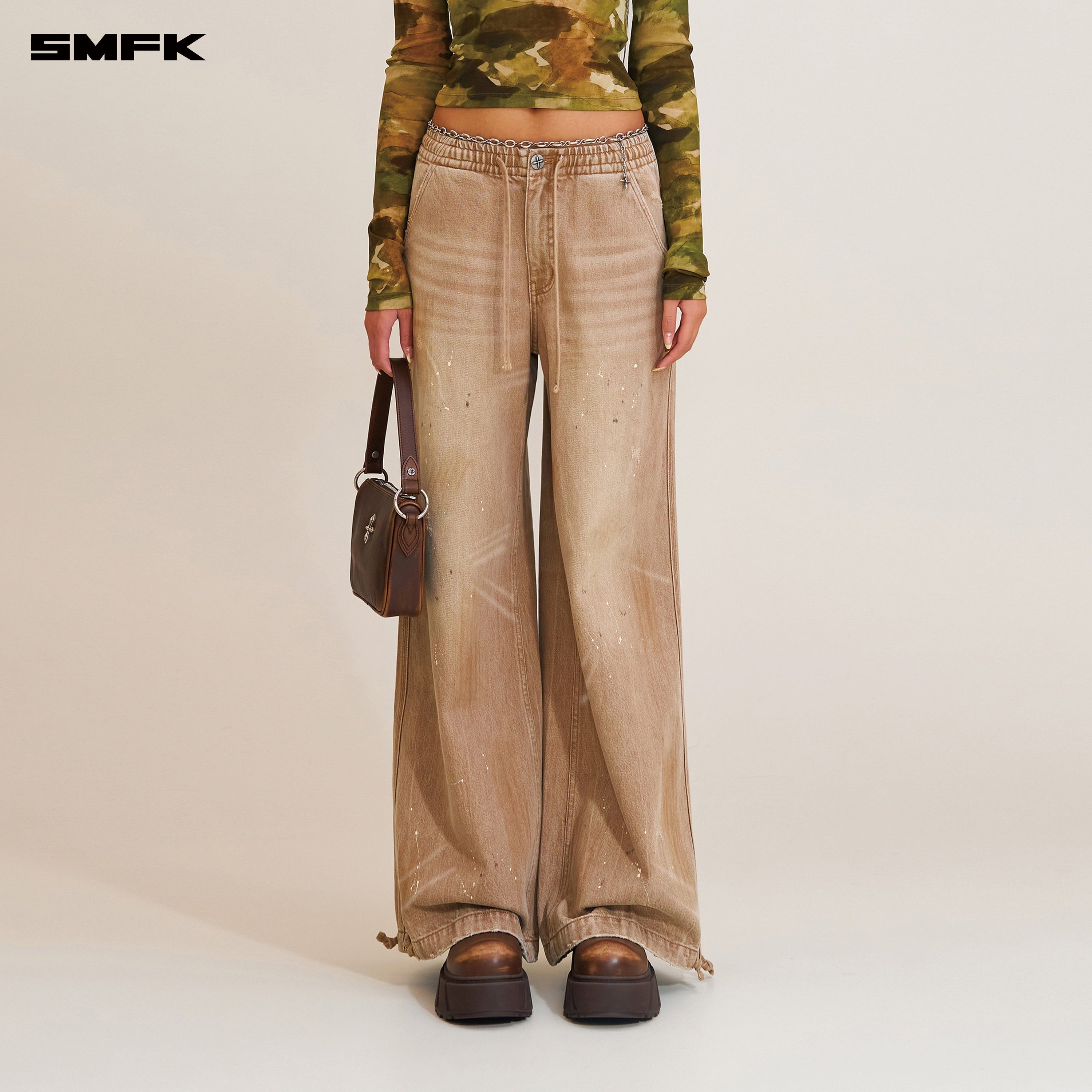 RAGE WILD ORIGIN HANDCRAFT TOWER SPORTS CARGO PANTS WILD COWBOY BROWN