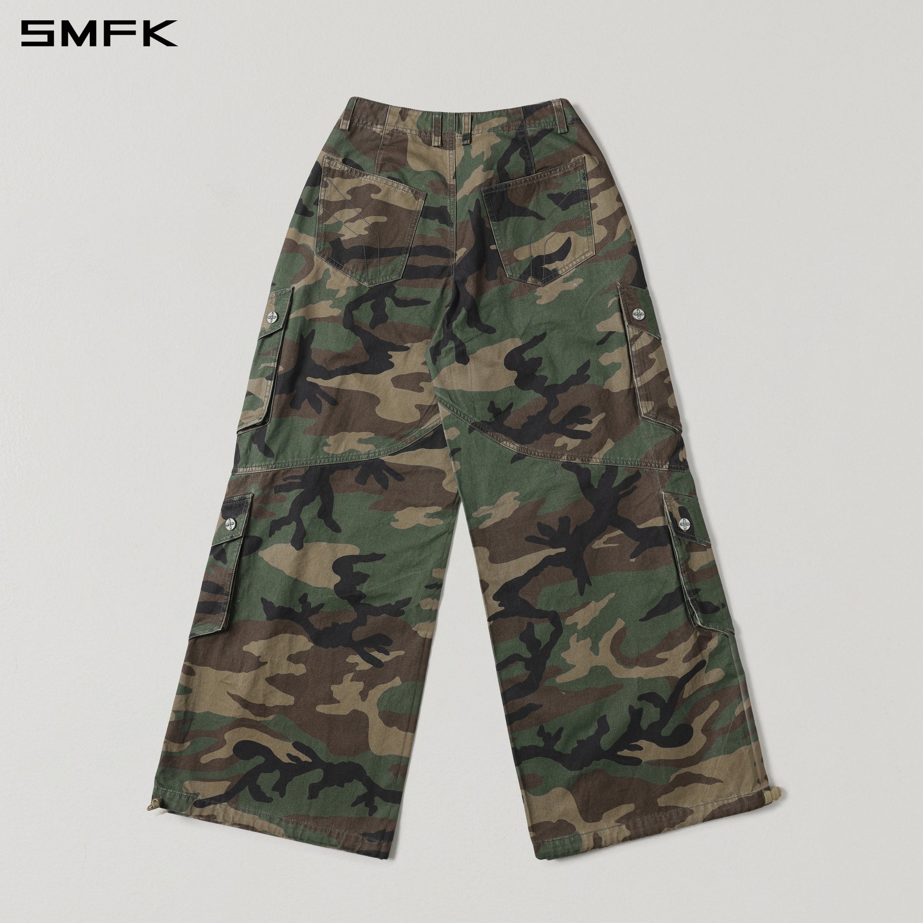 MIRAGE VANISH LOOSE CARGO /GARMENT DYE GREEN CAMOUFLAGE