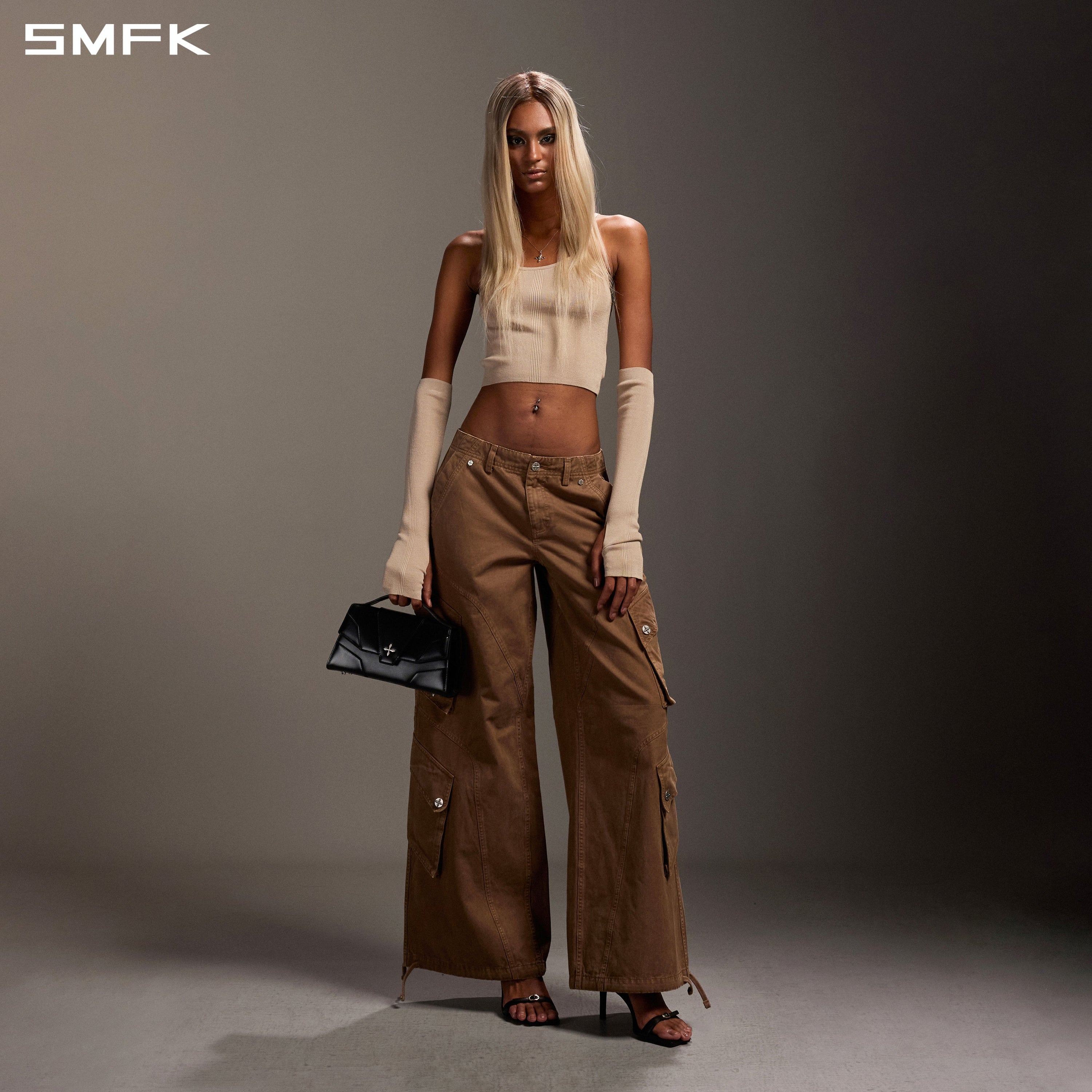 MIRAGE VANISH LOOSE CARGO /GARMENT DYE VANISH BROWN