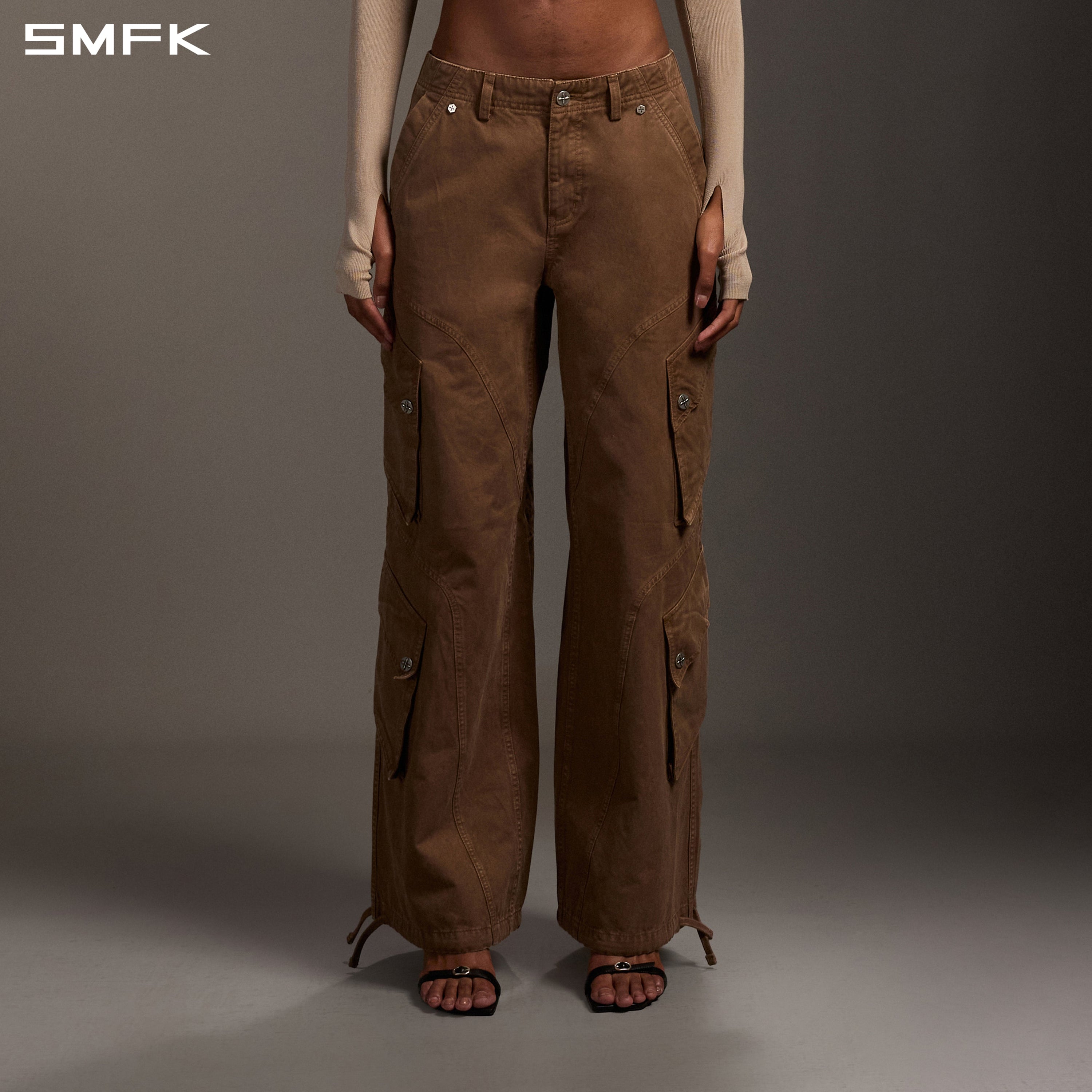 MIRAGE VANISH LOOSE CARGO /GARMENT DYE VANISH BROWN