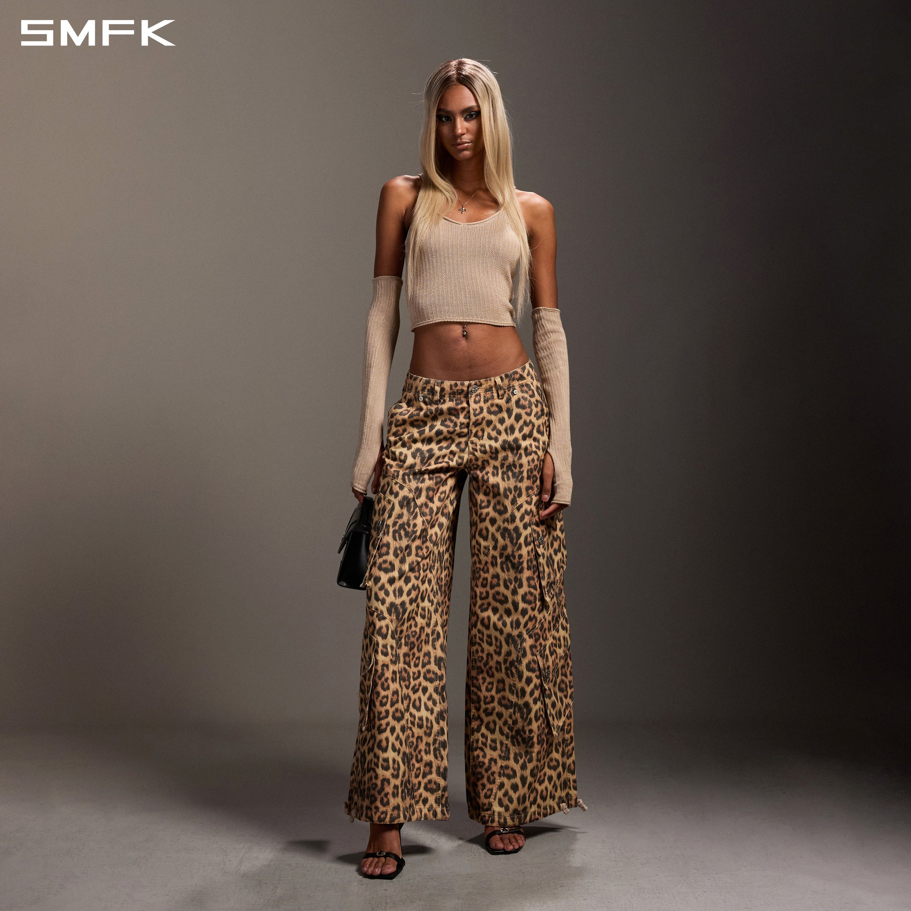 MIRAGE VANISH LOOSE CARGO /GARMENT DYE LEOPARD CAMO