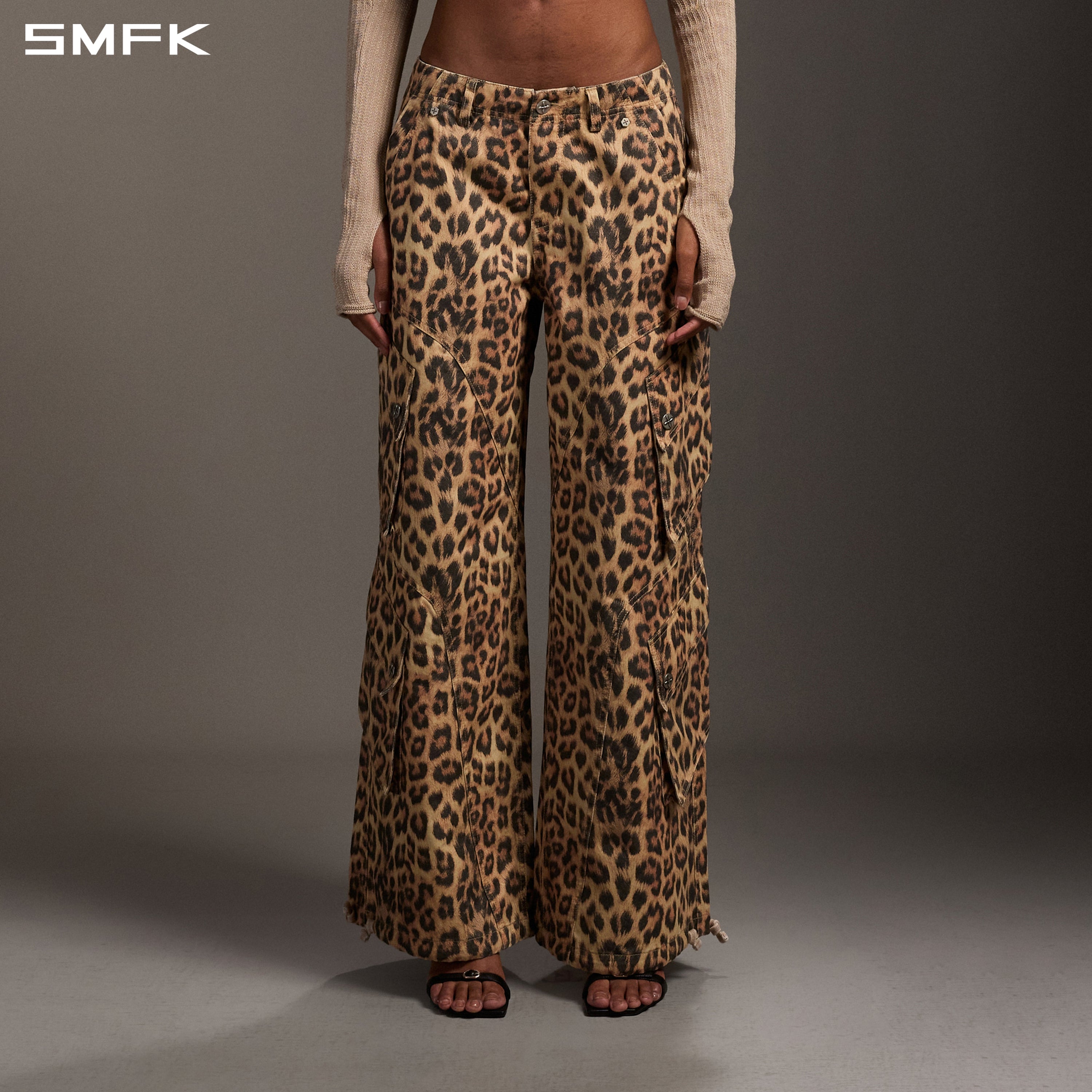 MIRAGE VANISH LOOSE CARGO /GARMENT DYE LEOPARD CAMO