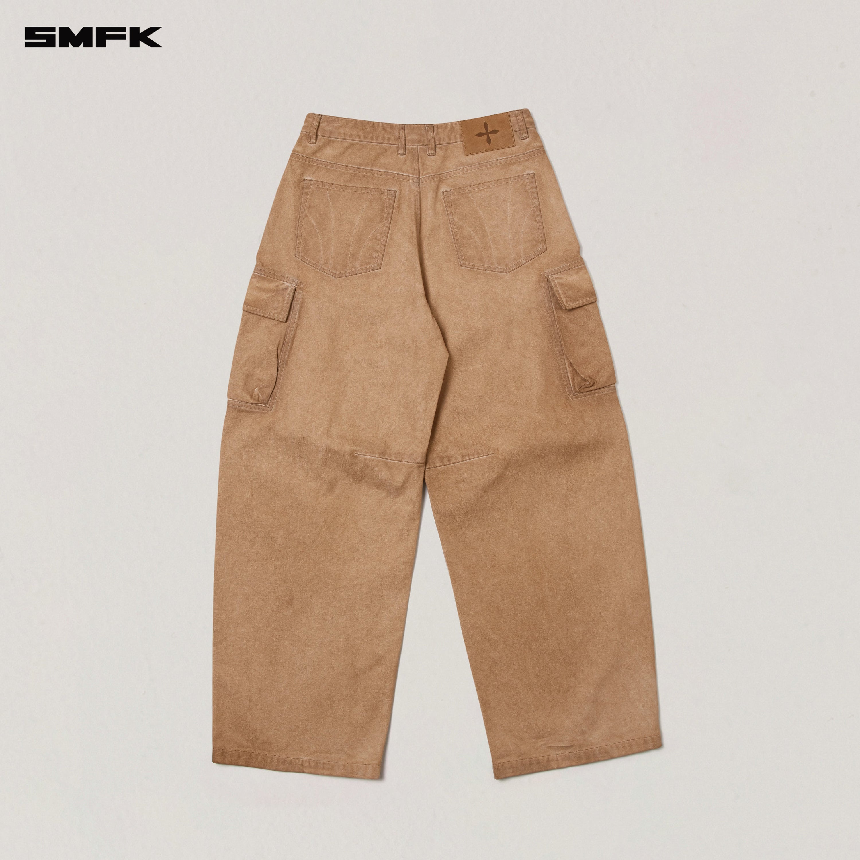 VINTAGE-STORM ONE CUT ARC CARGO PANTS/FADE DYE FADING DESERT