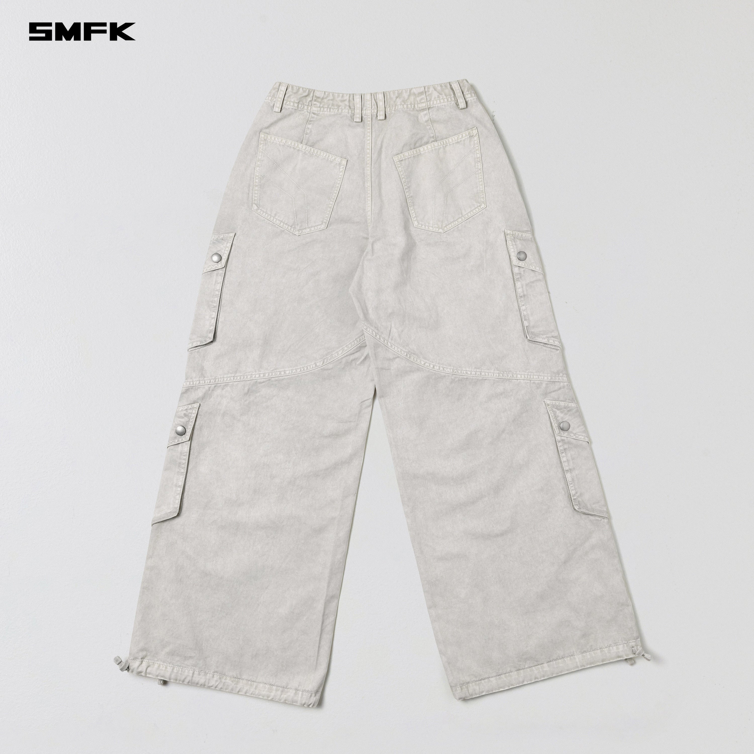 MIRAGE VANISH LOOSE CARGO /GARMENT DYE VANISH WHITE