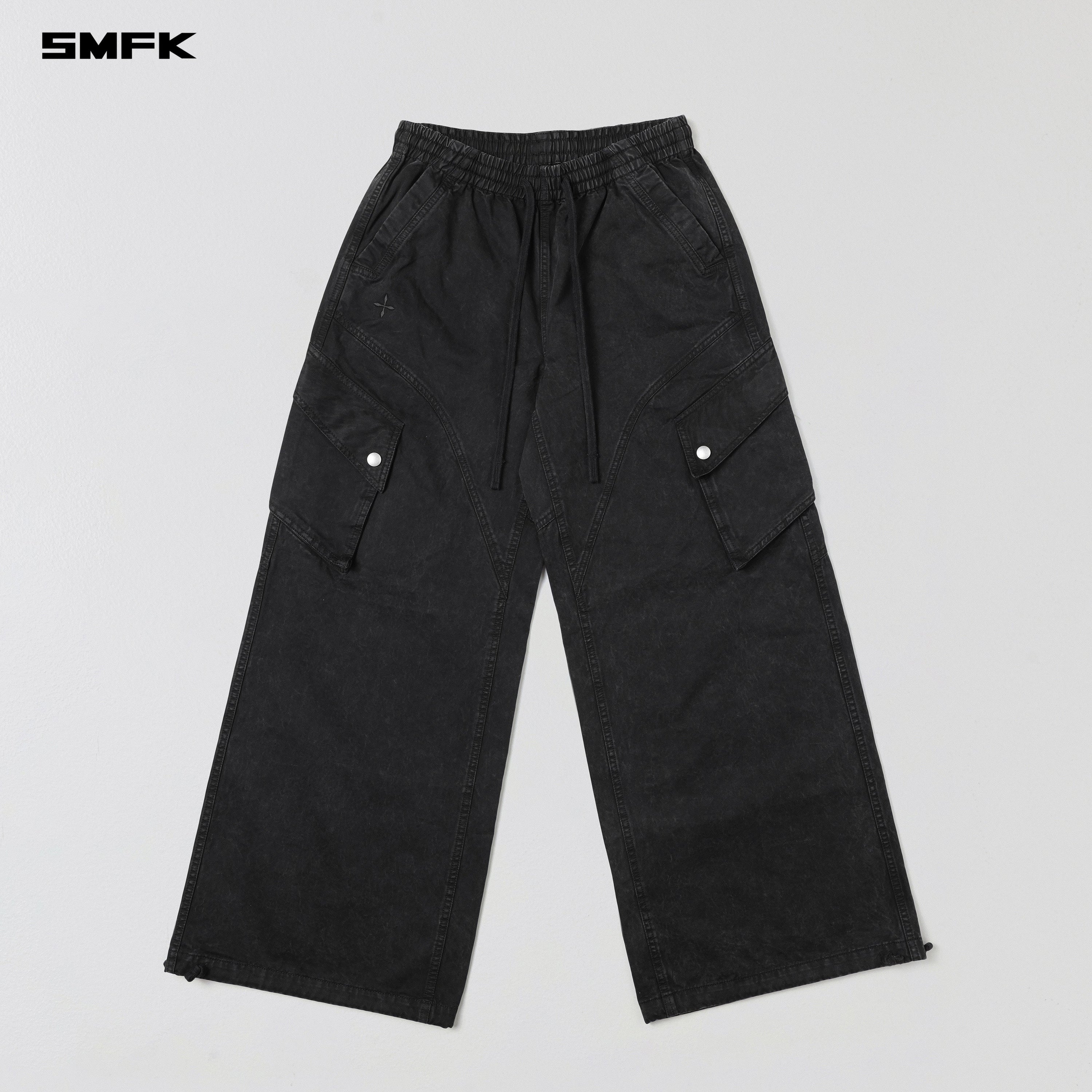 MIRAGE VANISH LOOSE SPORTS CARGO /GARMENT DYE VANISH BLACK