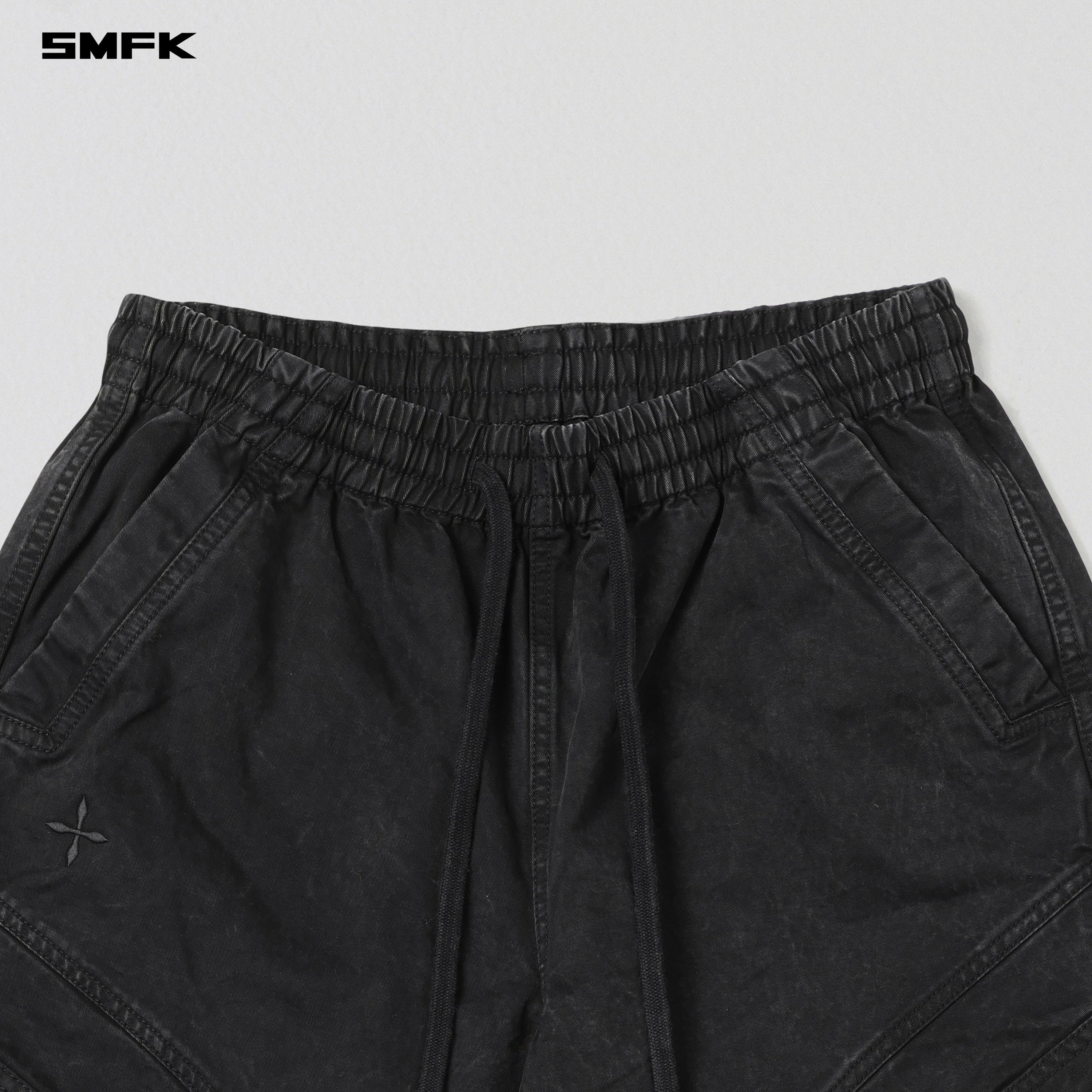 MIRAGE VANISH LOOSE SPORTS CARGO /GARMENT DYE VANISH BLACK