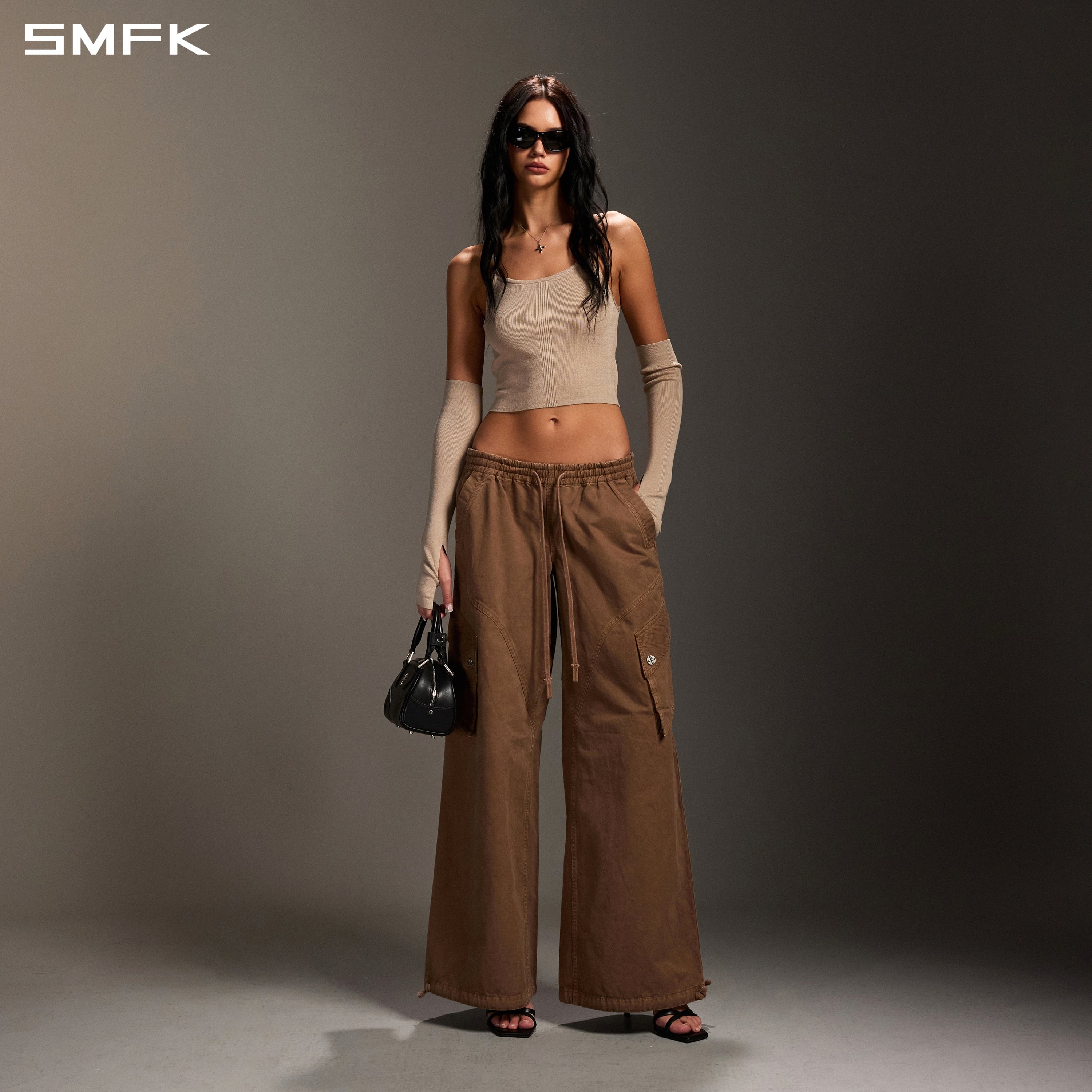 MIRAGE VANISH LOOSE SPORTS CARGO /GARMENT DYE VANISH BROWN