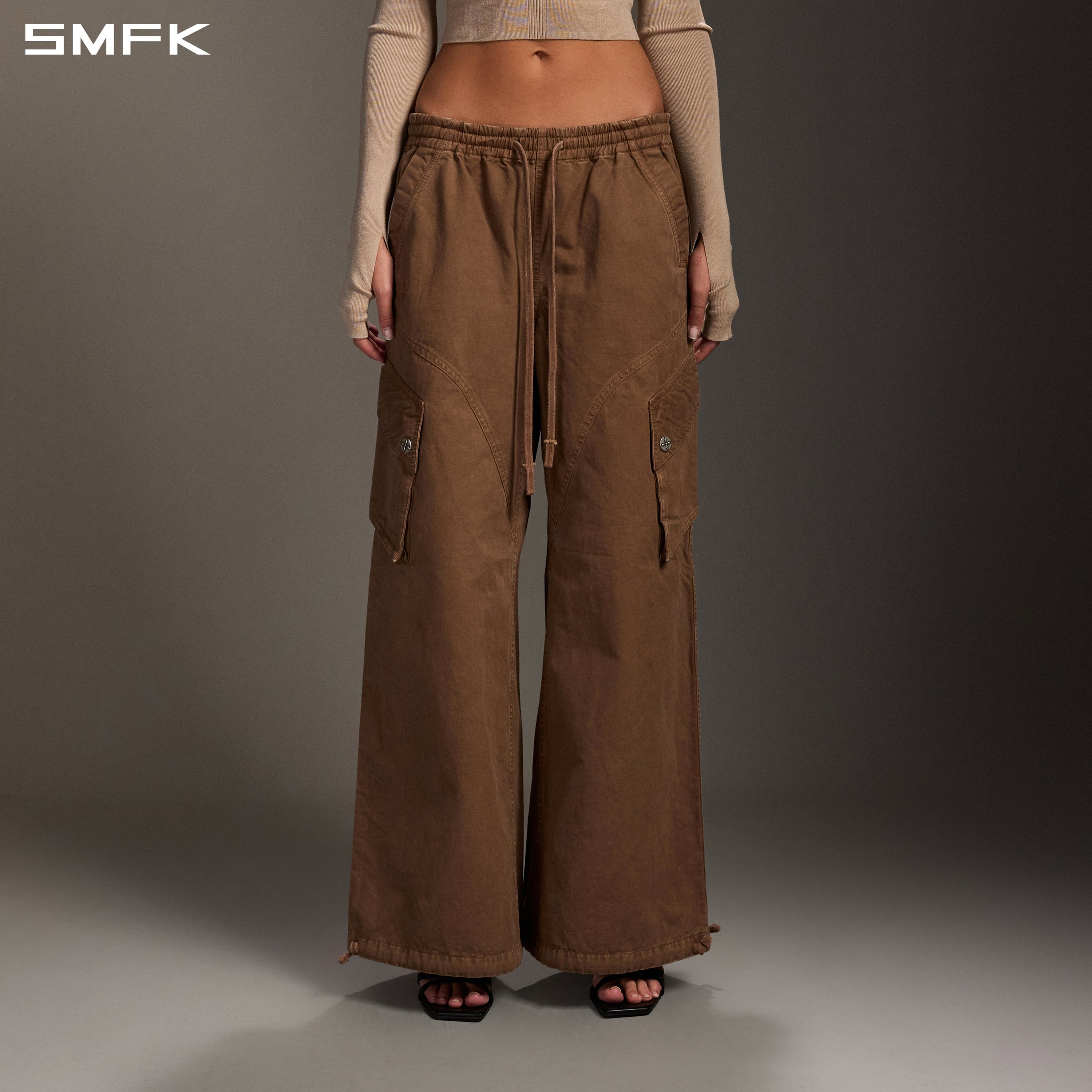MIRAGE VANISH LOOSE SPORTS CARGO /GARMENT DYE VANISH BROWN