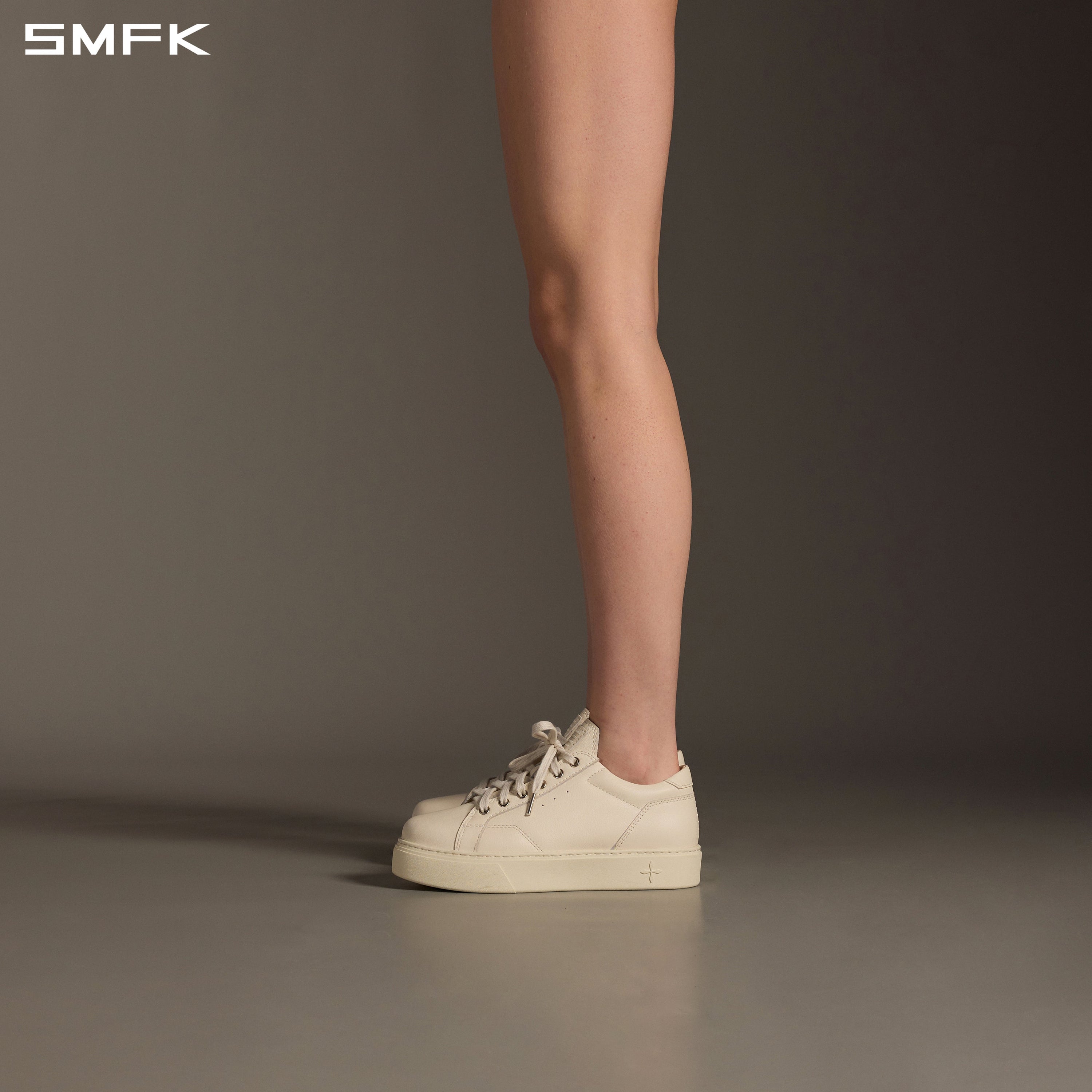 CORE-F CLASSIC LEATHER SPORTS SHOES/FLAT CLOUD WHITE
