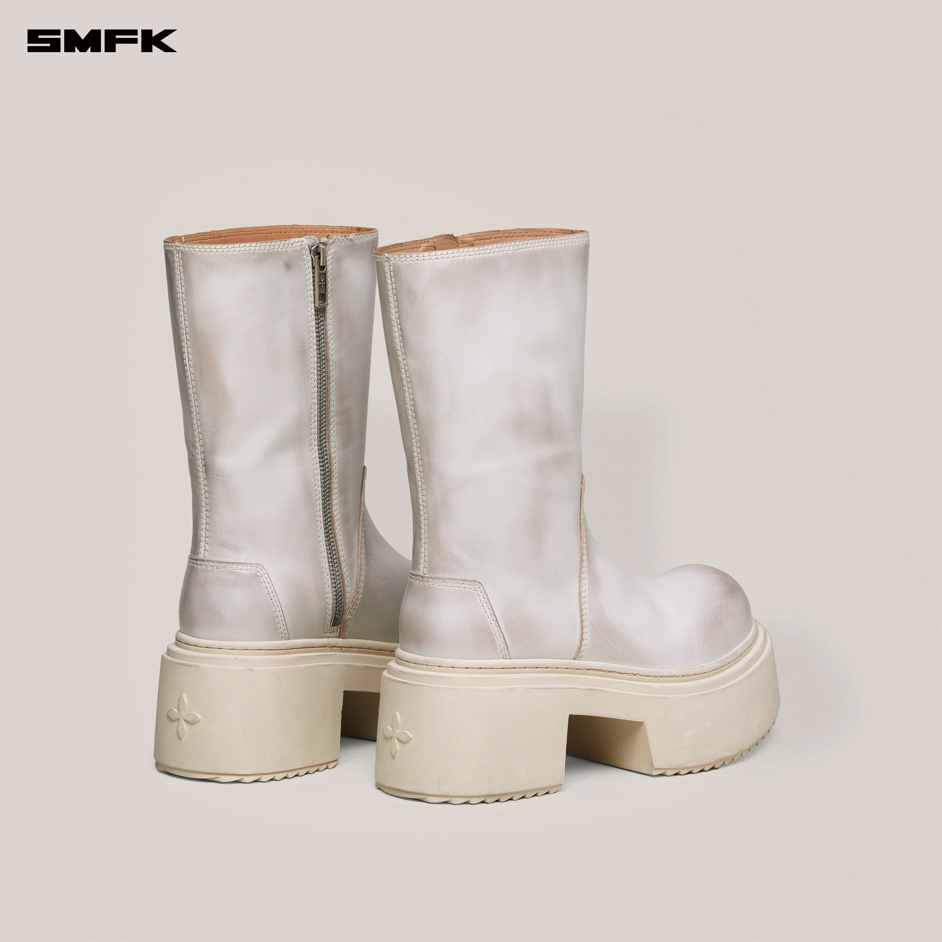 COMPASS MODE LEATHER RIDING BOOTS SNOW MOUNTAIN