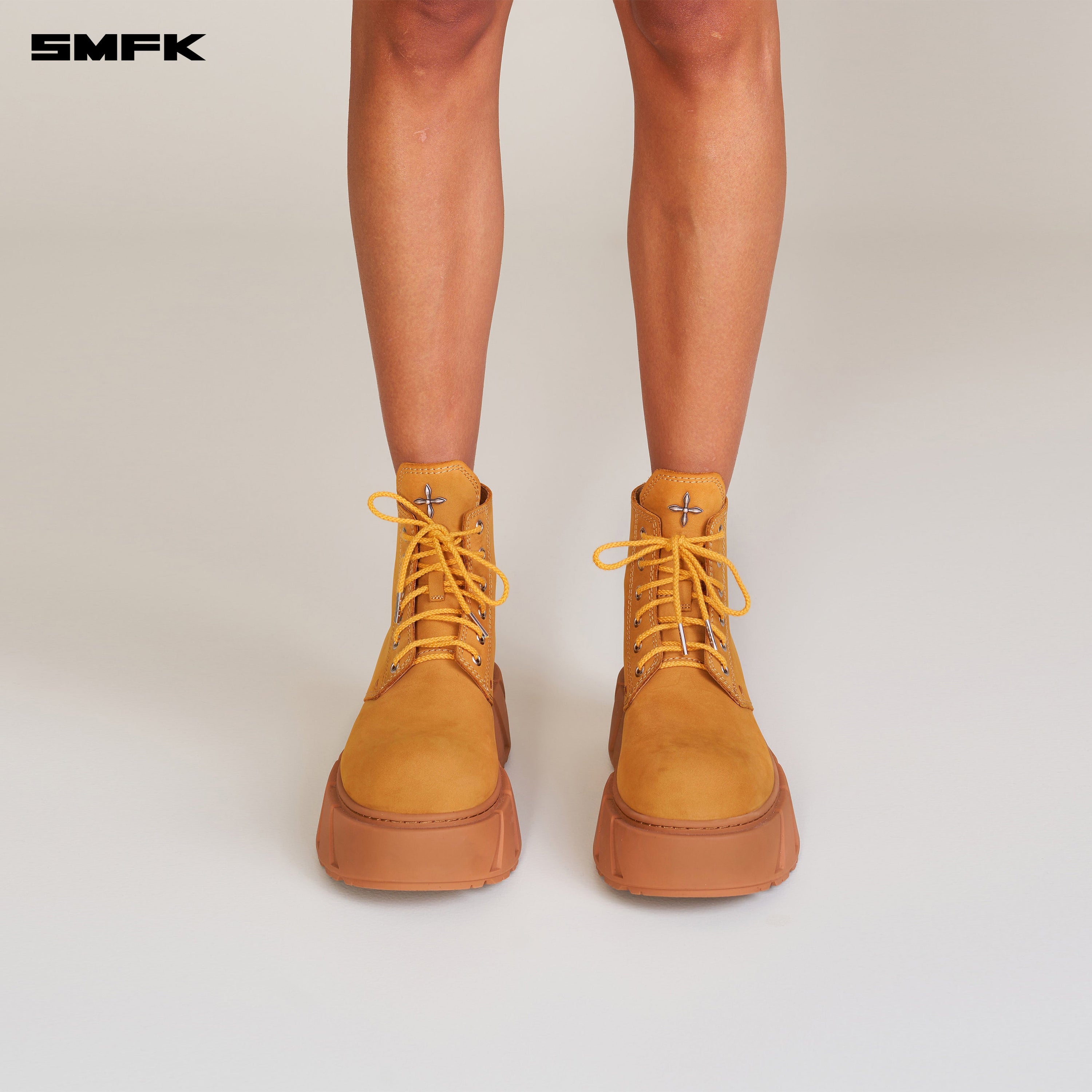 FUTURE MIRAGE LEATHER RIDER BOOTS GINGER