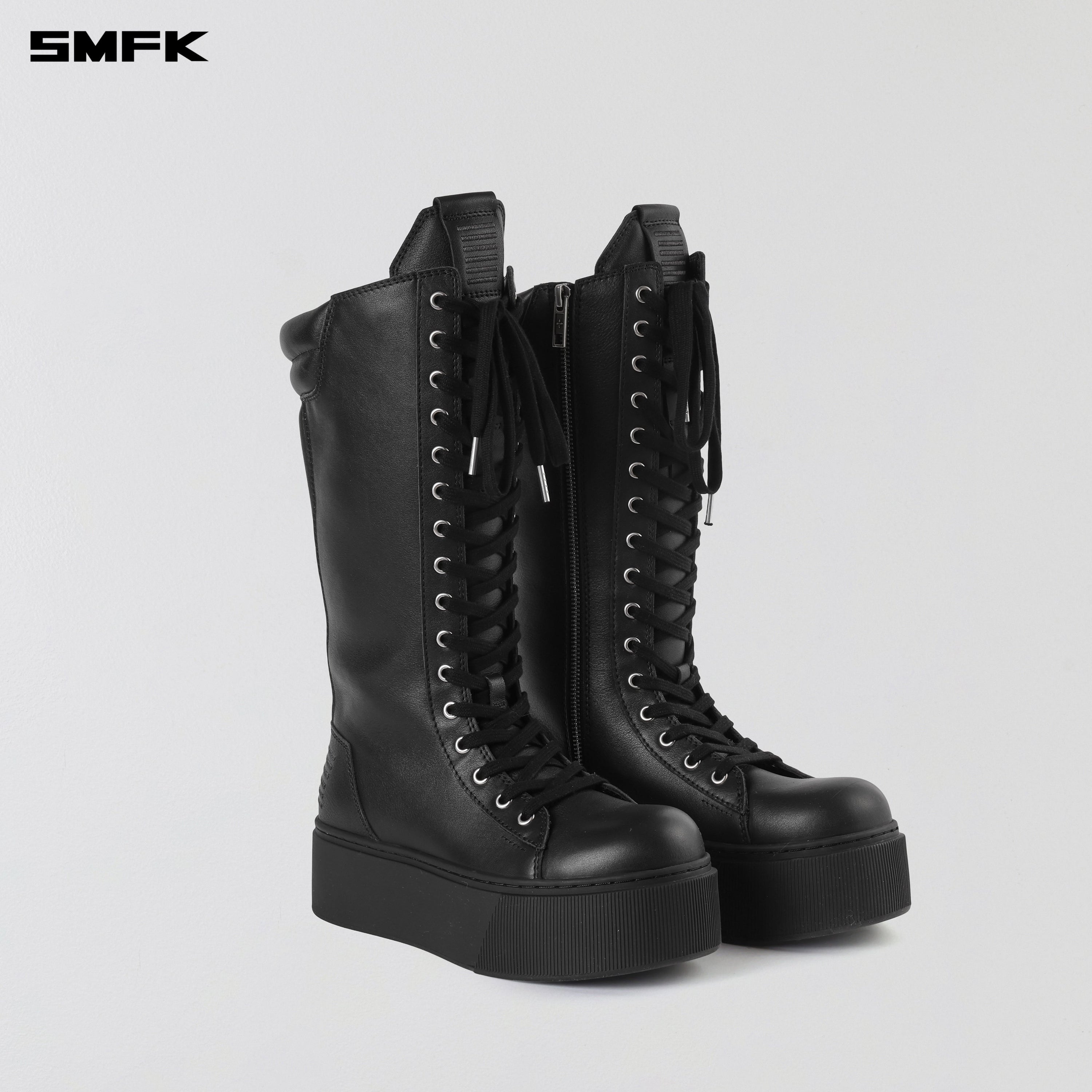 RUSH BOXING HIGH BOOTS WILD BLACK