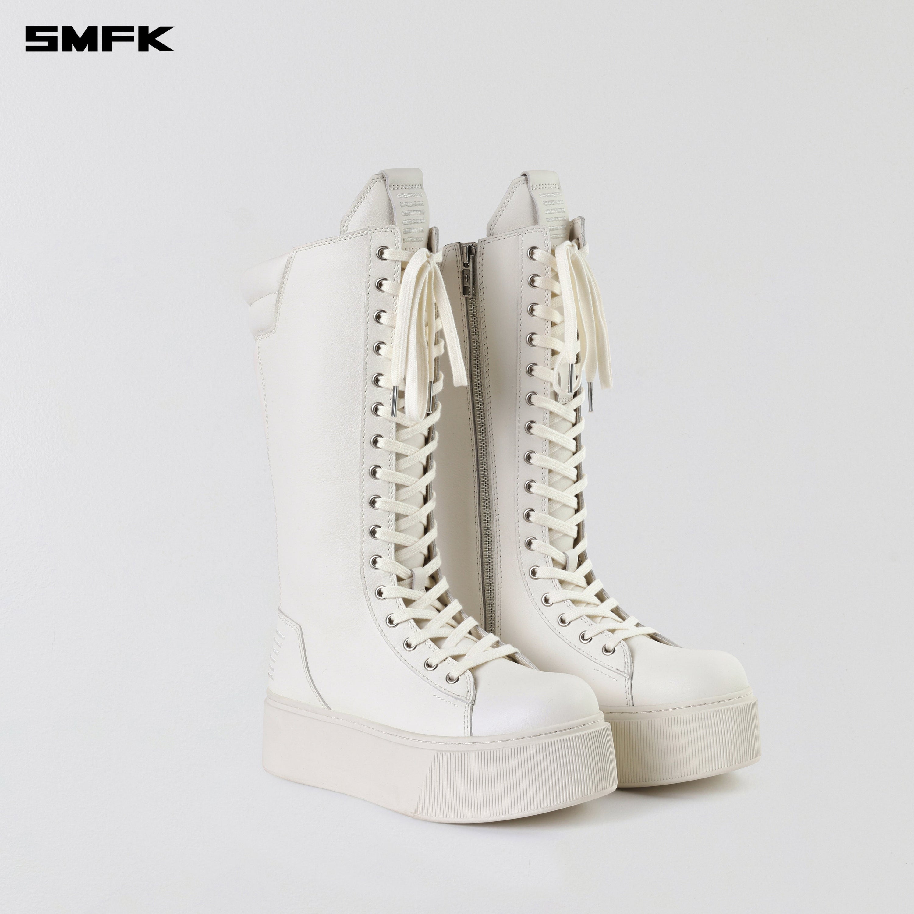 RUSH BOXING HIGH BOOTS CLOUD WHITE