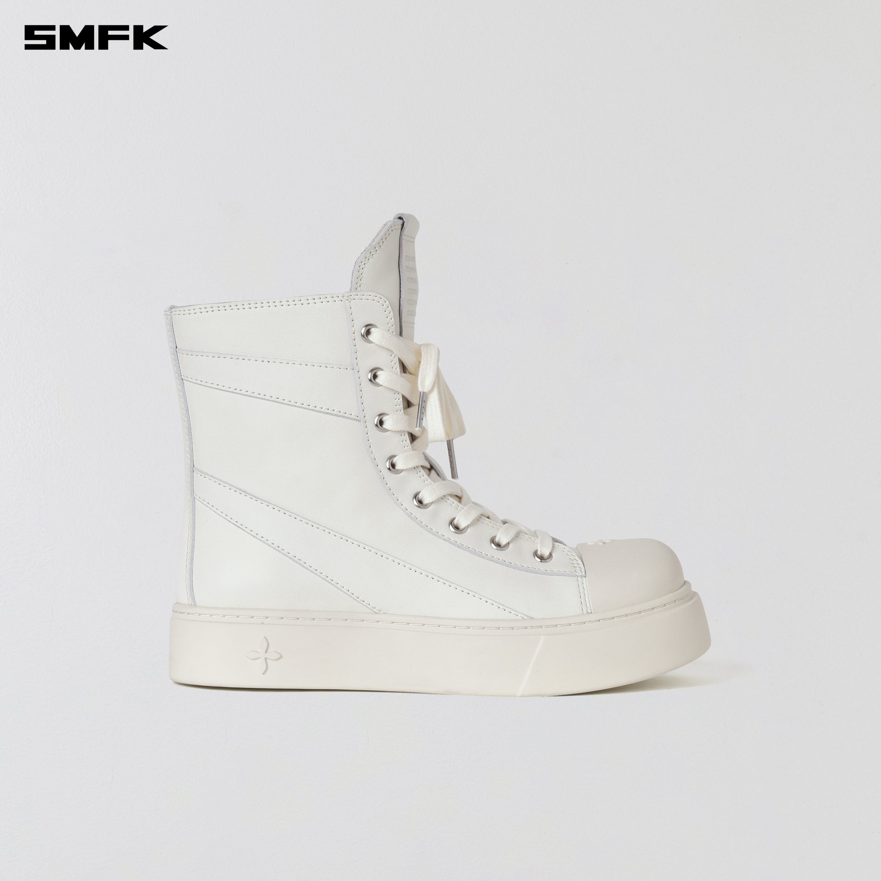 ROVE MID LEATHER SNEAKER/COW LEATHER CLOUD WHITE