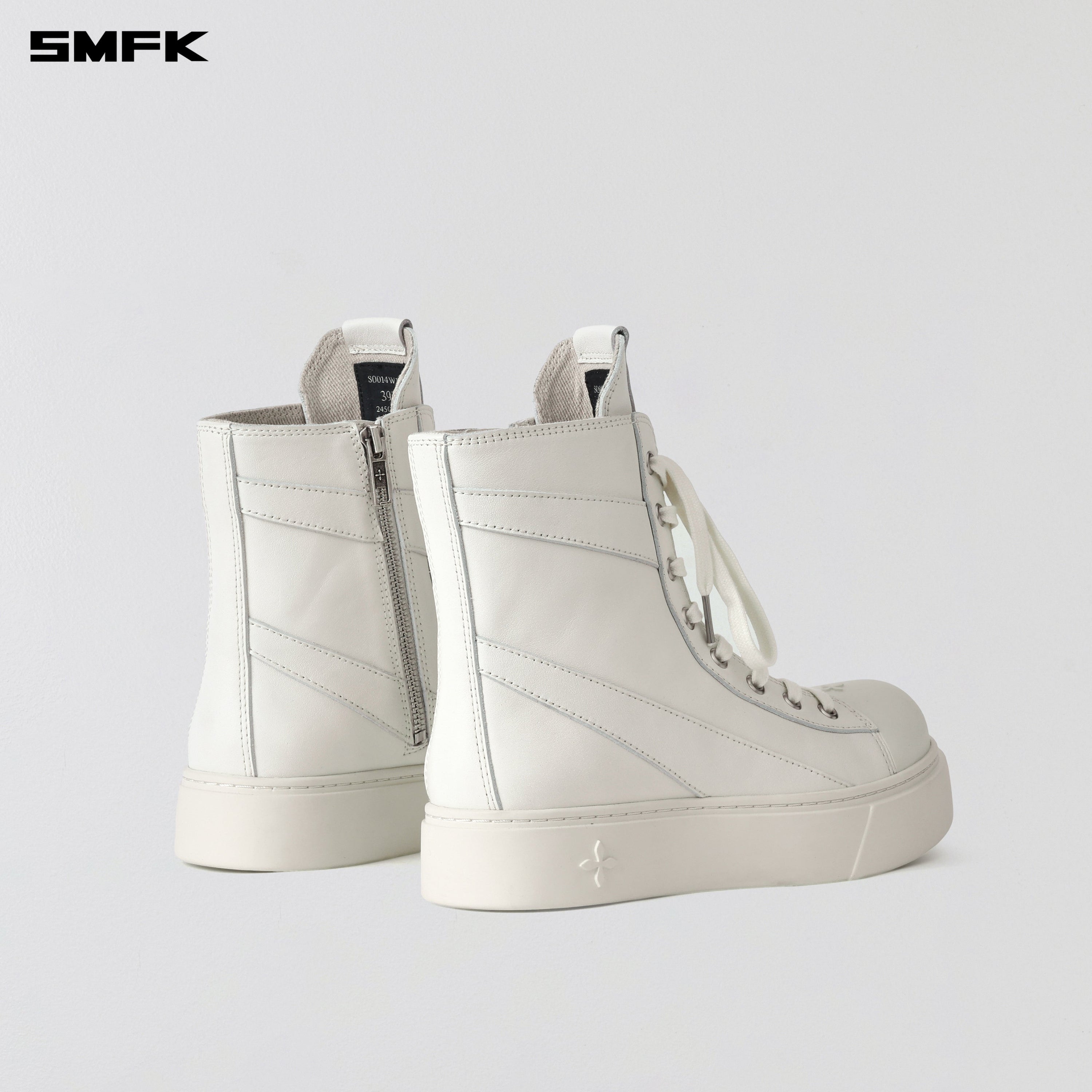 ROVE MID LEATHER SNEAKER/COW LEATHER CLOUD WHITE