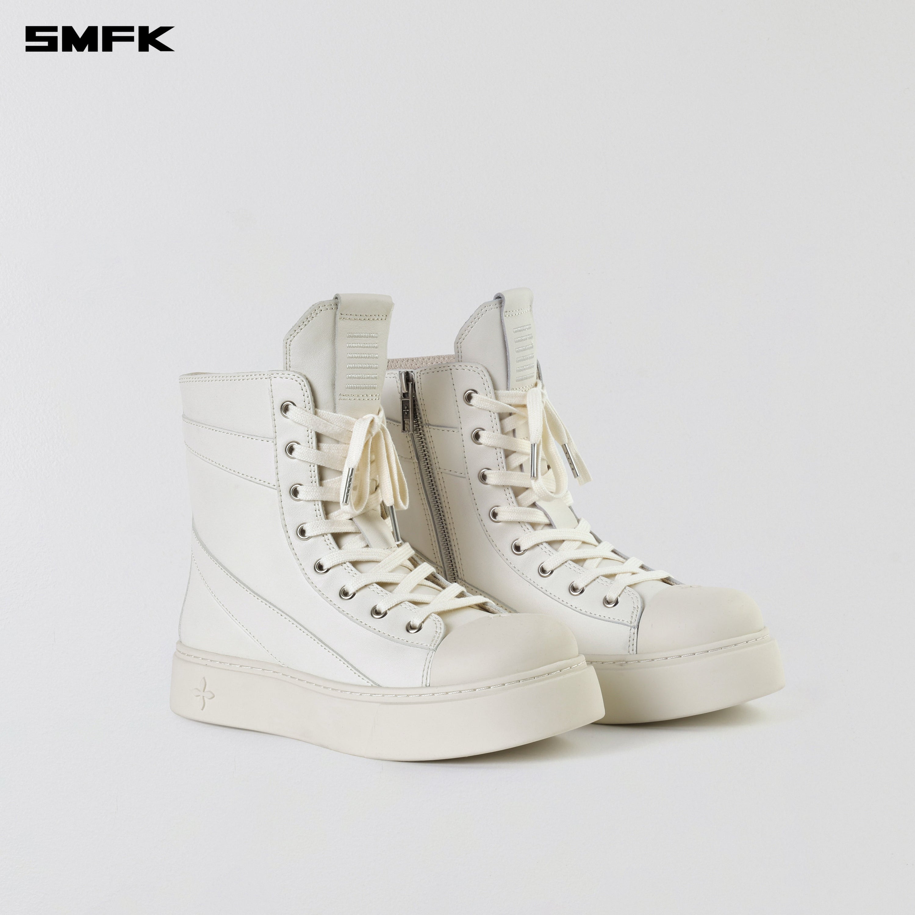 ROVE MID LEATHER SNEAKER/COW LEATHER CLOUD WHITE