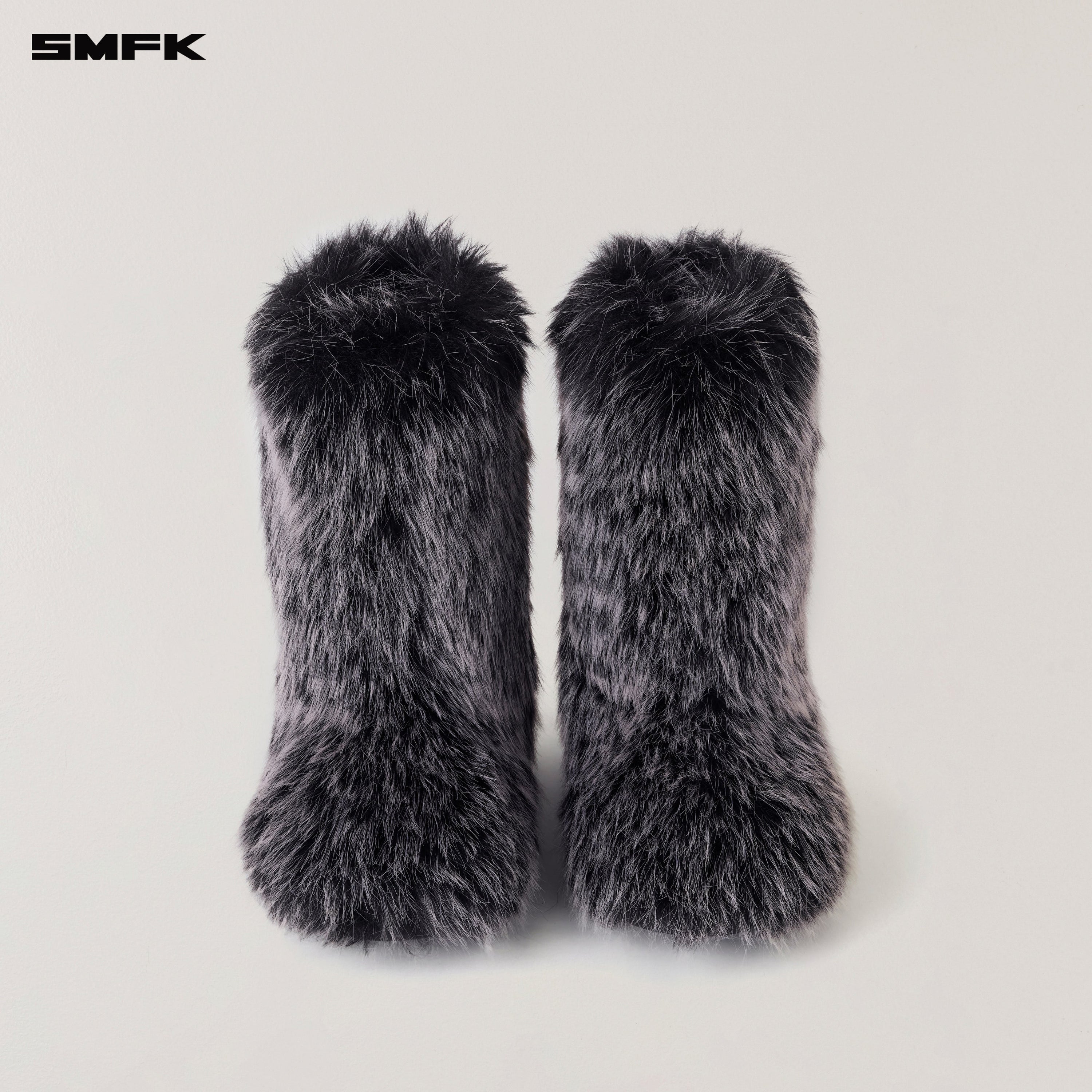 COMPASS MODE WASTELAND SHEARLING HUNTING BOOTS/MIDDLE SILVER FOX