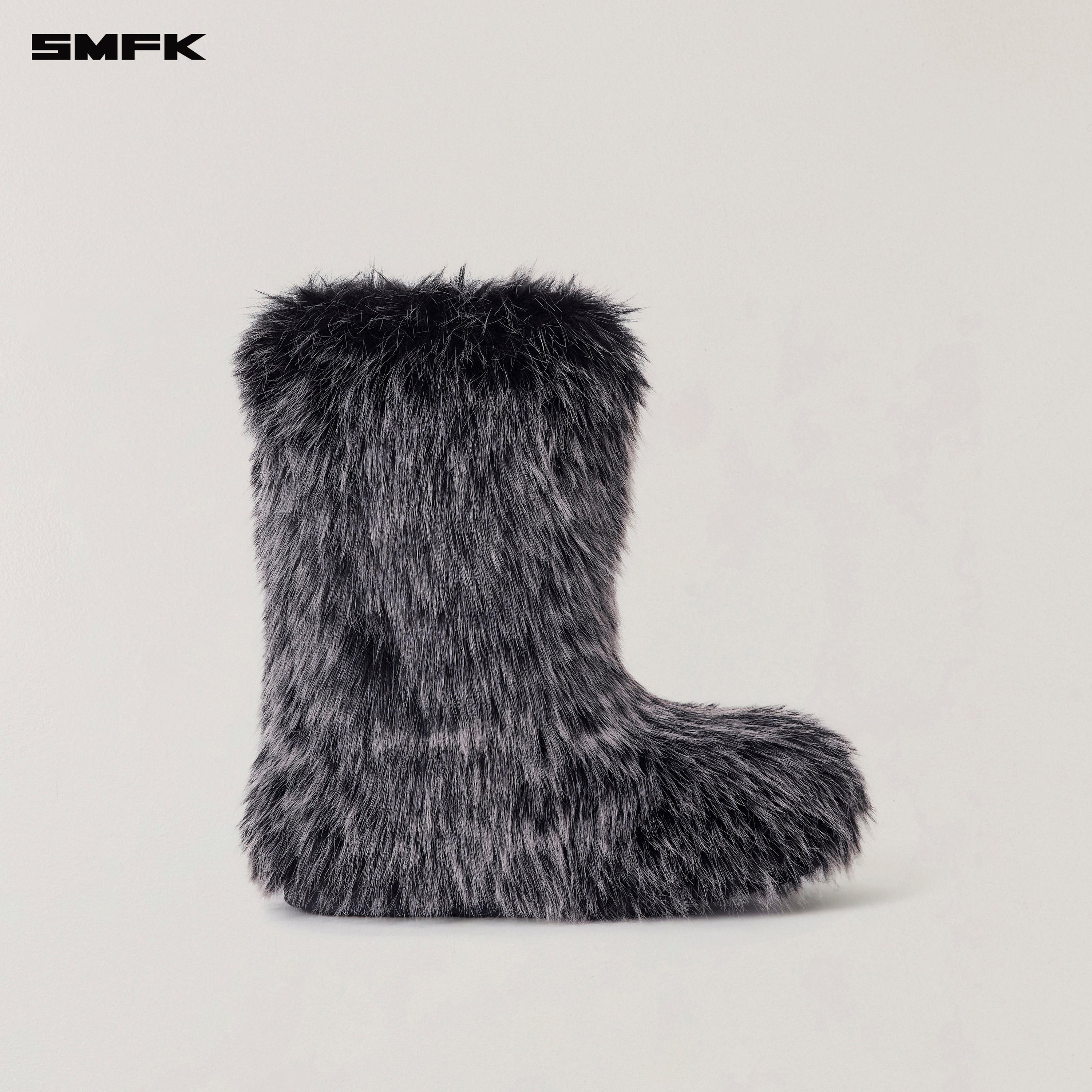 COMPASS MODE WASTELAND SHEARLING HUNTING BOOTS/MIDDLE SILVER FOX