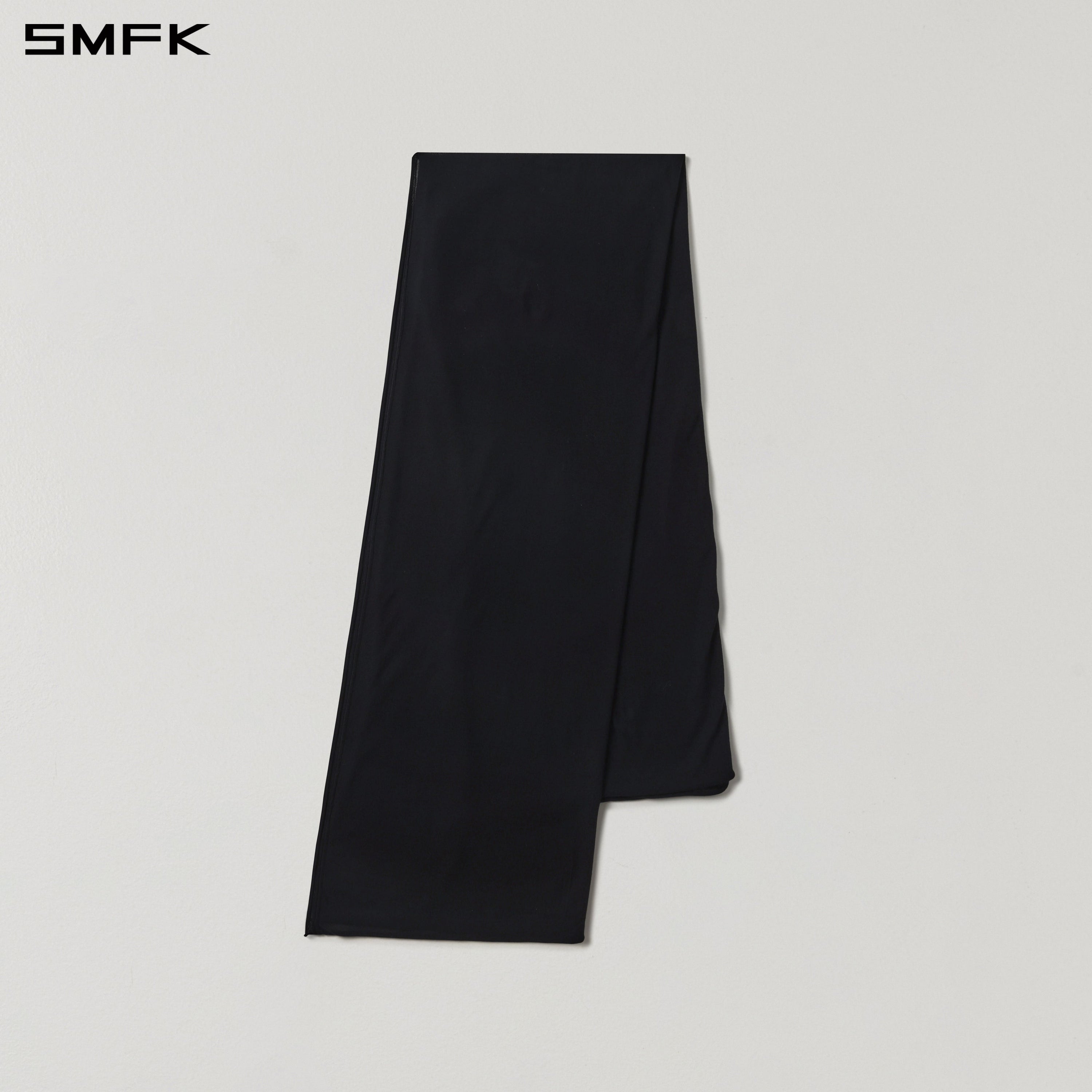 MYTH AEOLUS SCARF/ACETATE+COTTON WILD BLACK