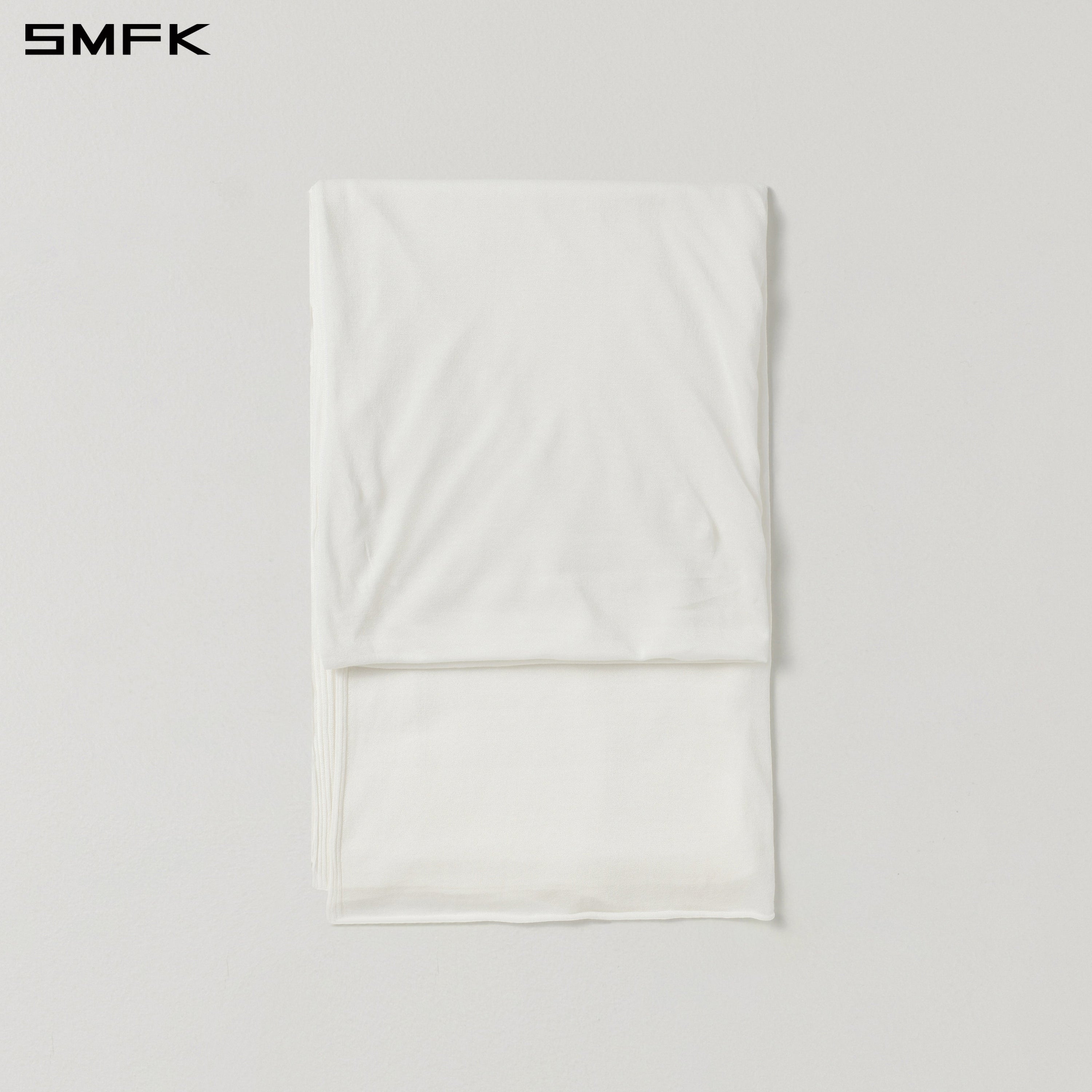 MYTH AEOLUS SCARF/ACETATE+COTTON CLOUD WHITE