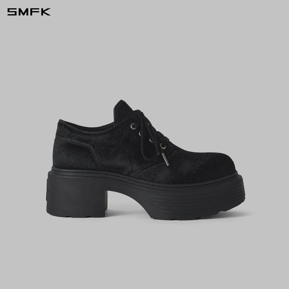 CORE LEATHER DERBY/THICK/W WILD BLACK