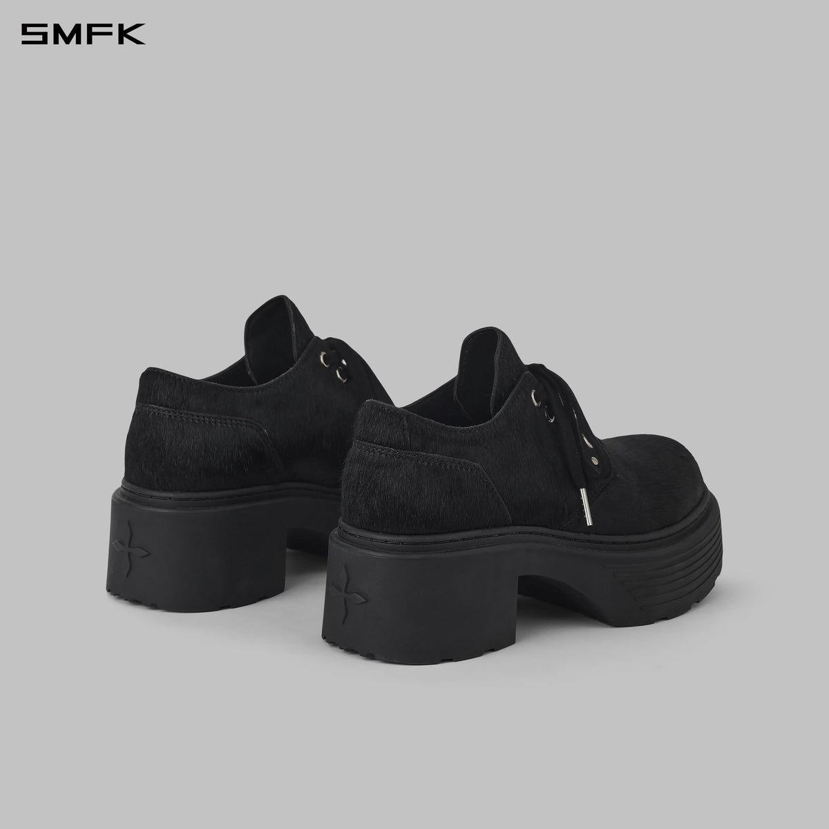 CORE LEATHER DERBY/THICK/W WILD BLACK