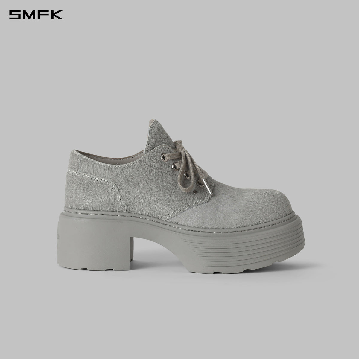 CORE LEATHER DERBY/THICK/W GLACIER GREY