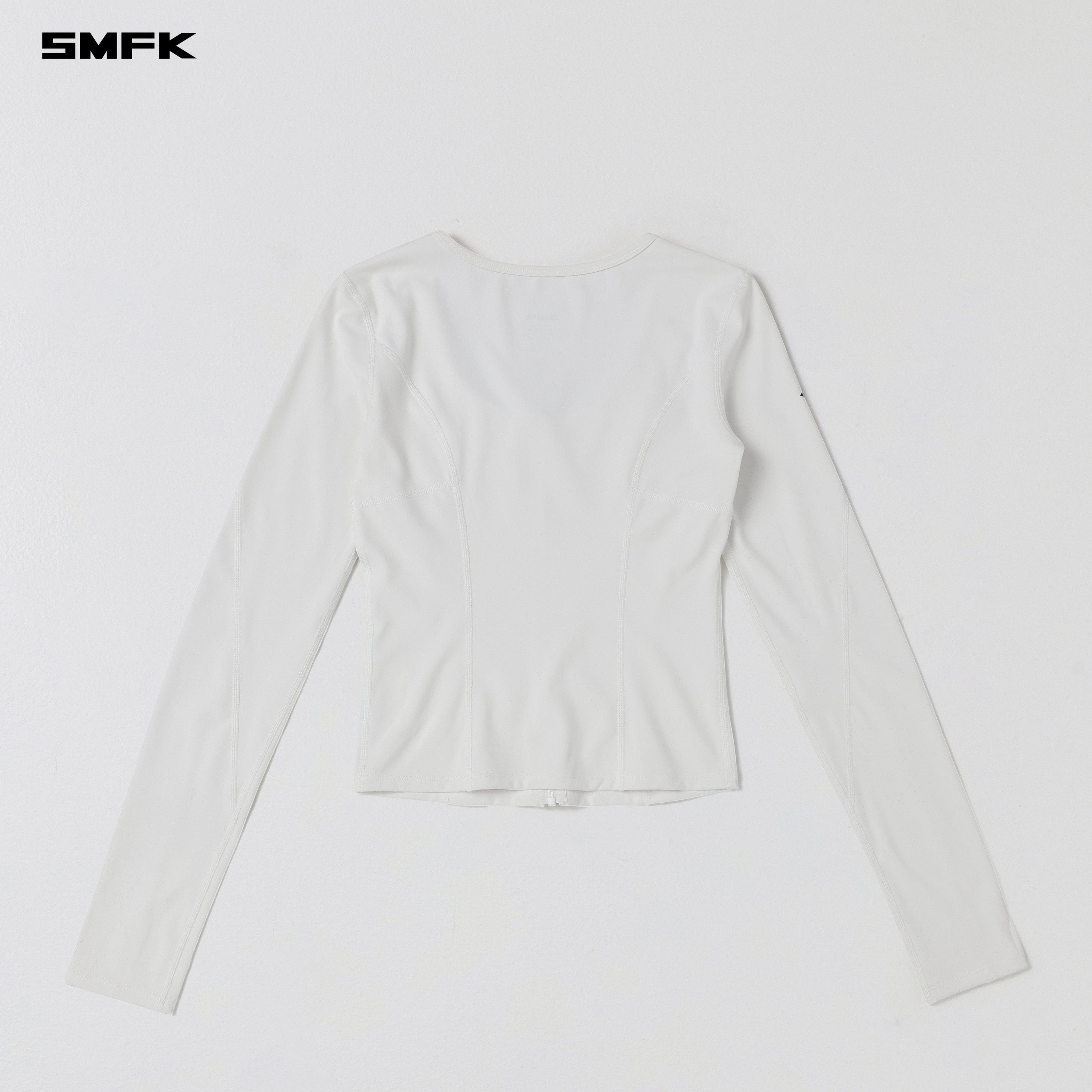 FOCUS GYM CARDIGAN/Lycra Nylon CLOUD WHITE