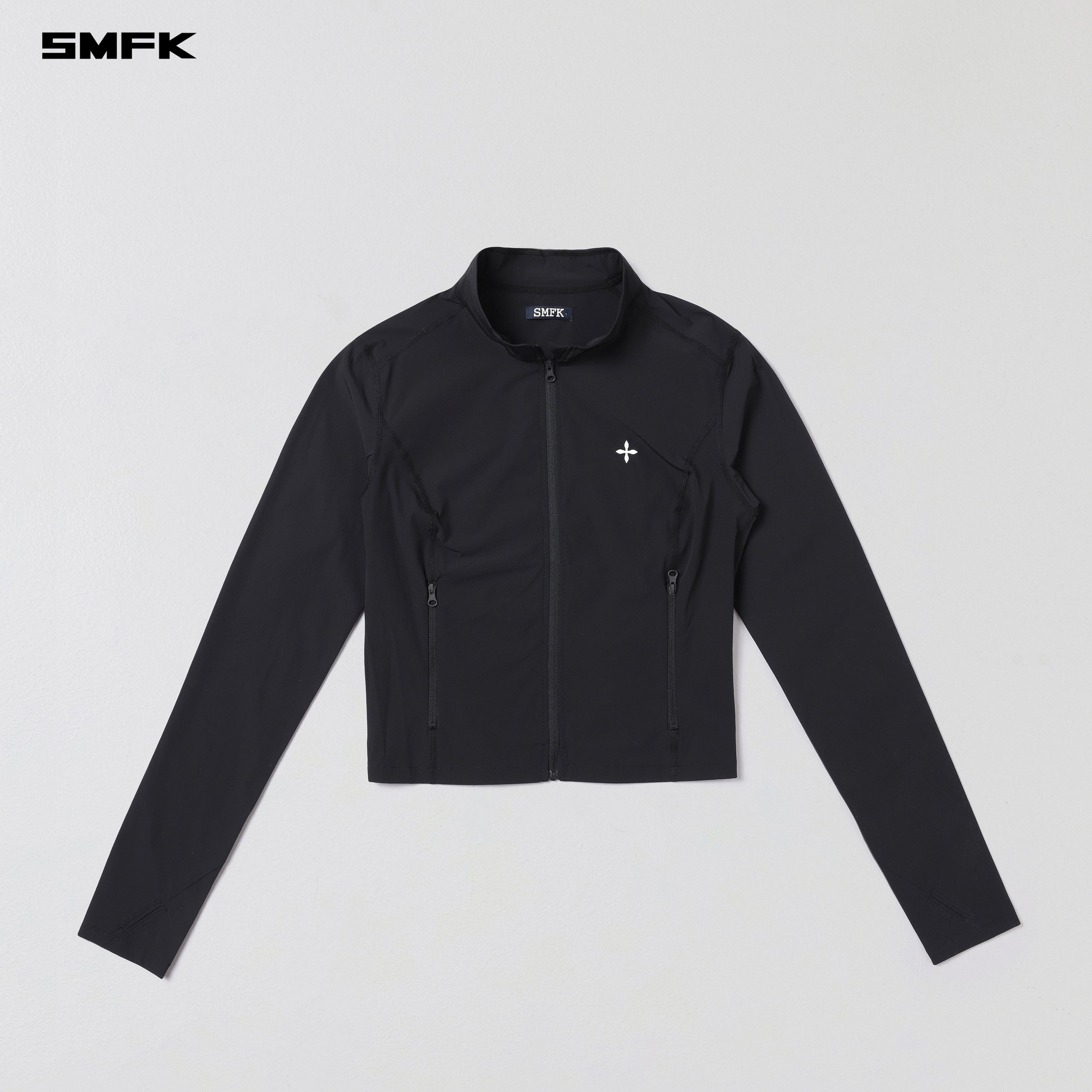 FOCUS OD SLIM JACKET/E-Nylon WILD BLACK
