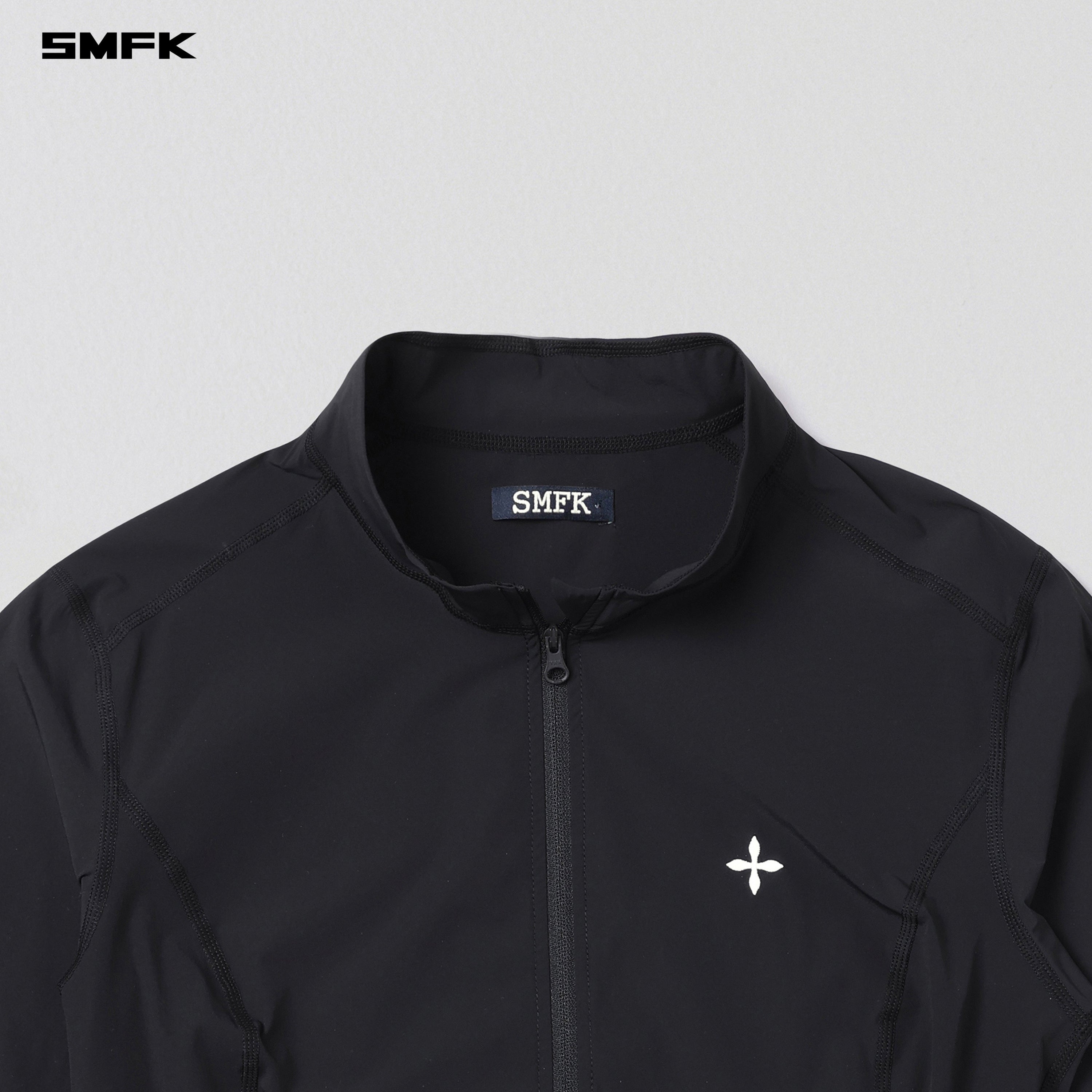 FOCUS OD SLIM JACKET/E-Nylon WILD BLACK