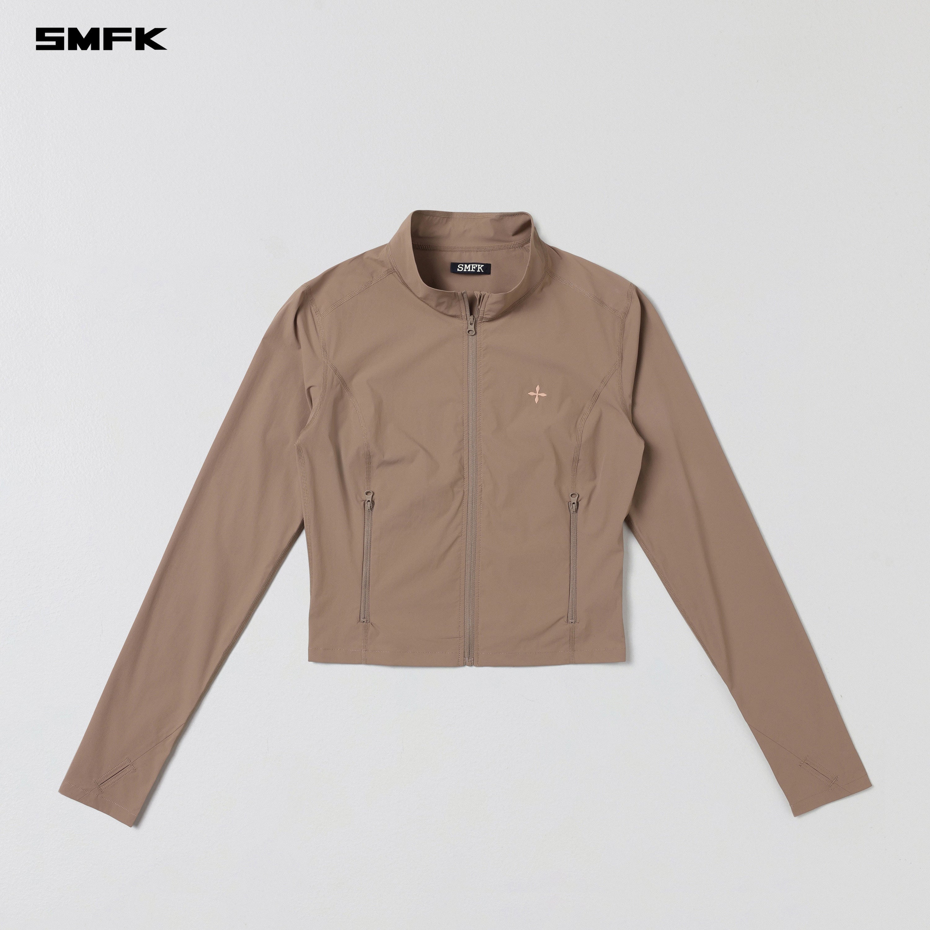 FOCUS OD SLIM JACKET/E-Nylon WILD BROWN