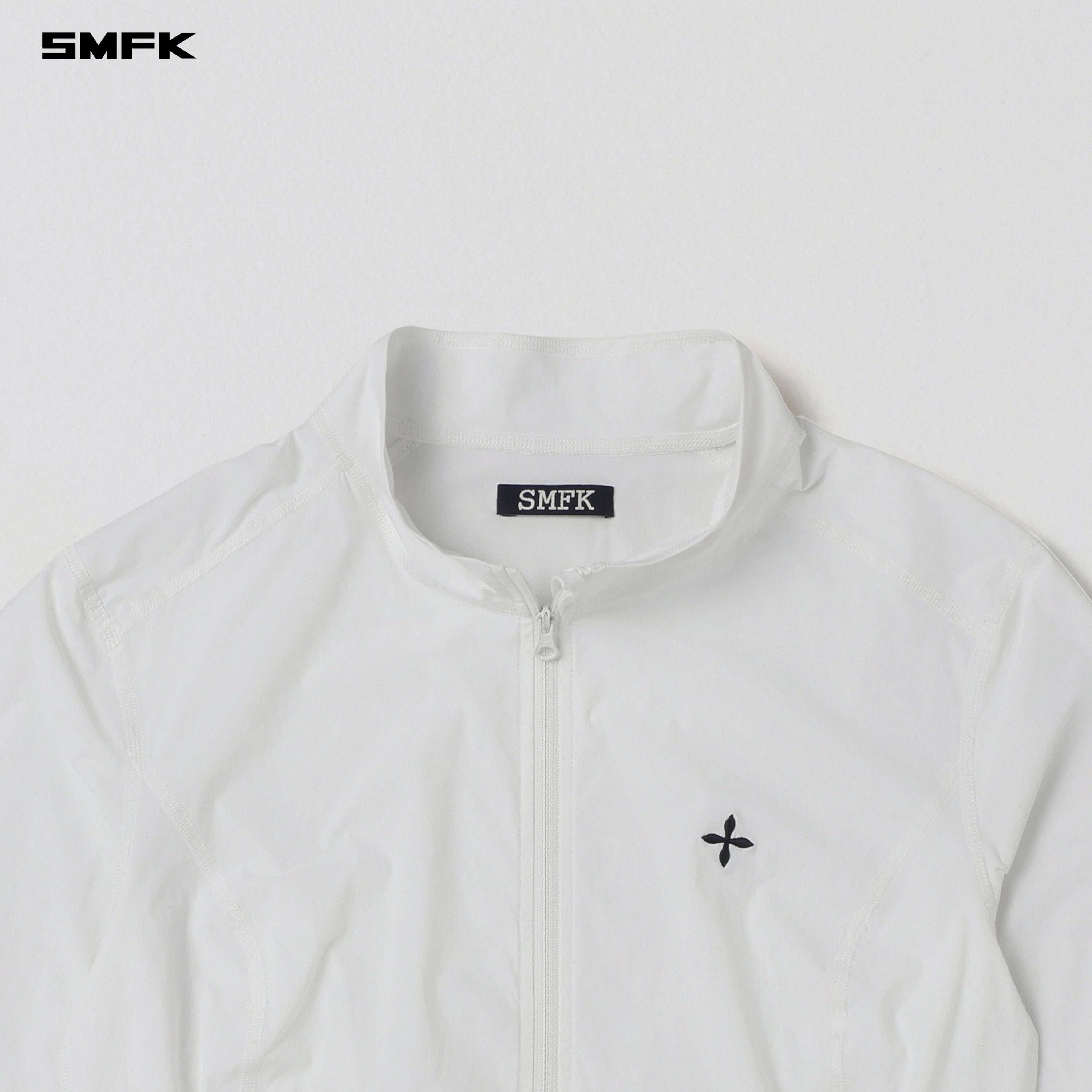 FOCUS OD SLIM JACKET/E-Nylon CLOUD WHITE