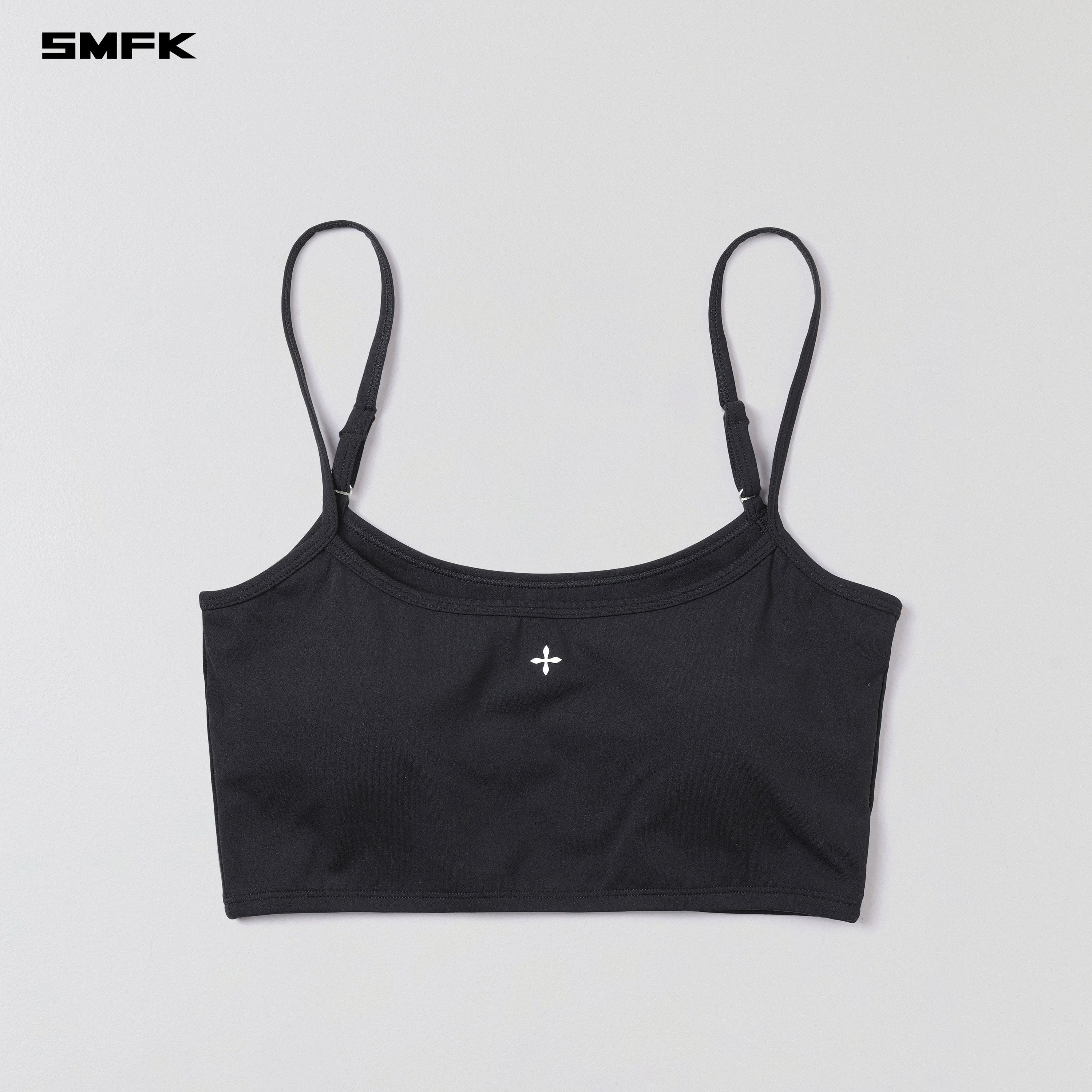FOCUS GYM SHORT CAMISOLE/Lycra Nylon WILD BLACK