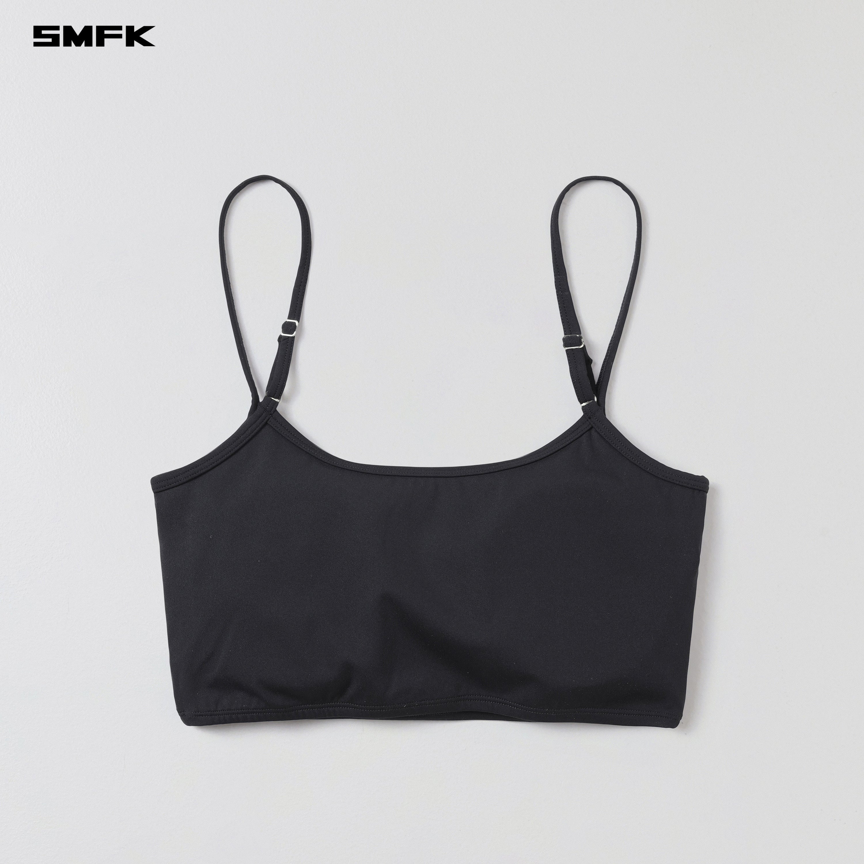 FOCUS GYM SHORT CAMISOLE/Lycra Nylon WILD BLACK