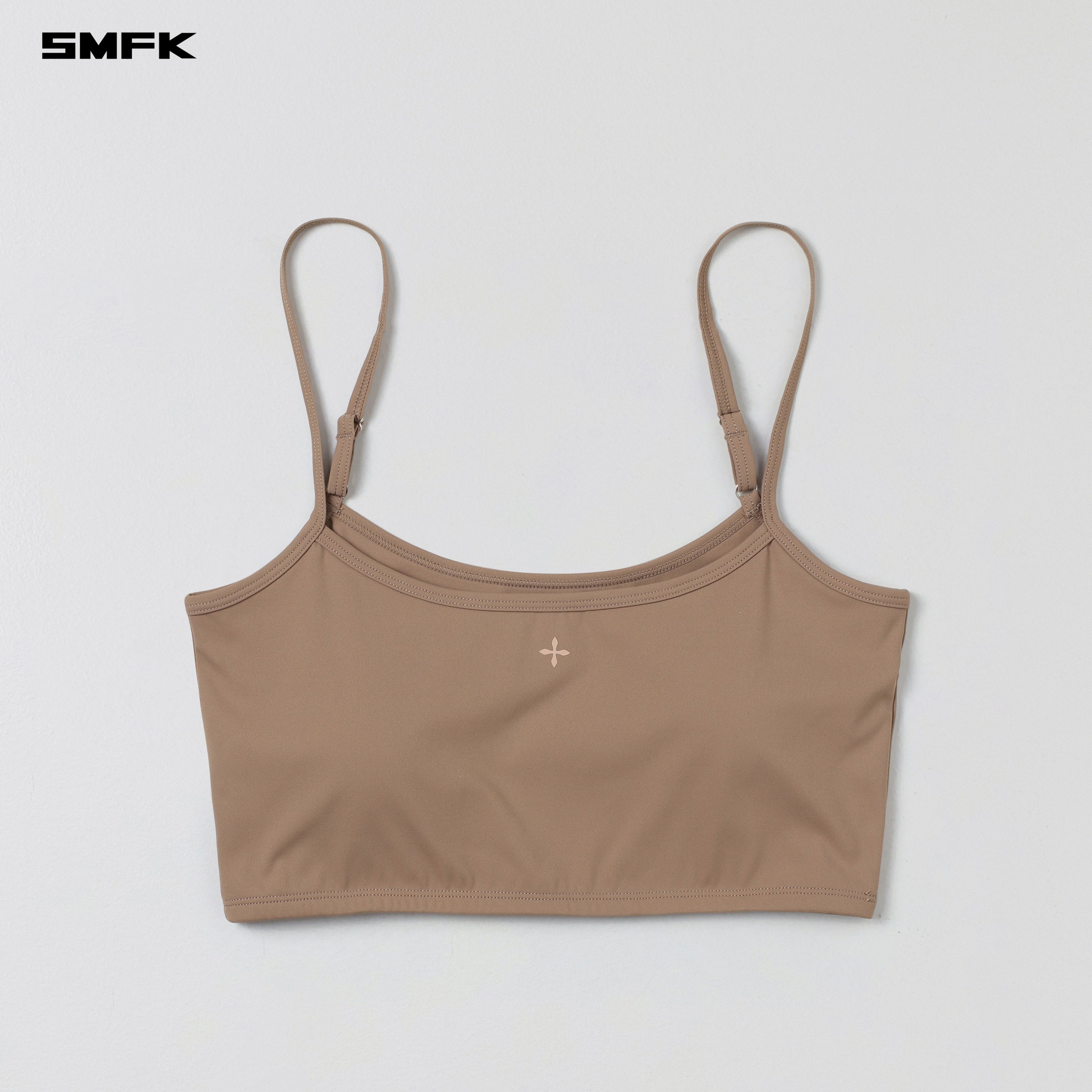 FOCUS GYM SHORT CAMISOLE/Lycra Nylon WILD BROWN
