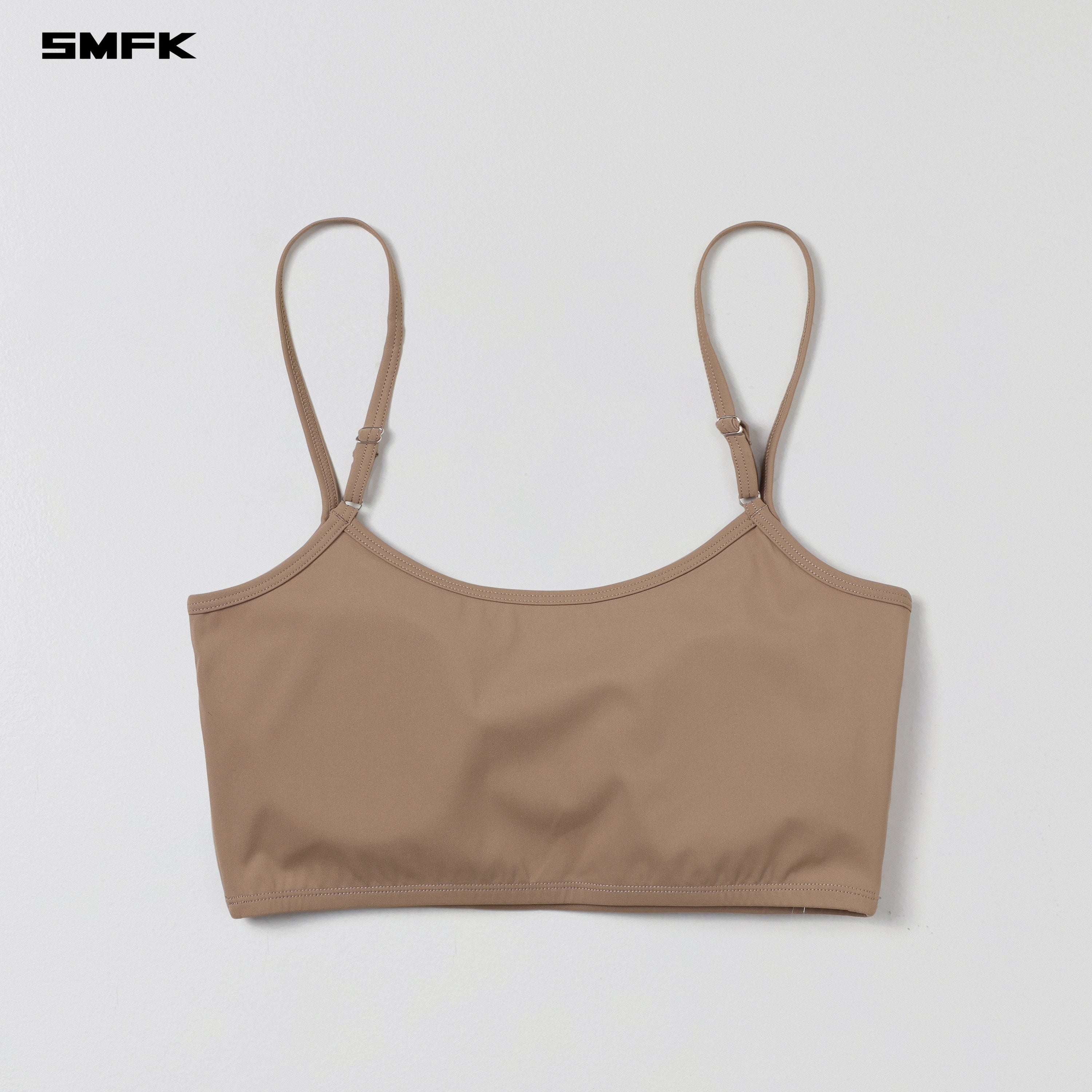 FOCUS GYM SHORT CAMISOLE/Lycra Nylon WILD BROWN