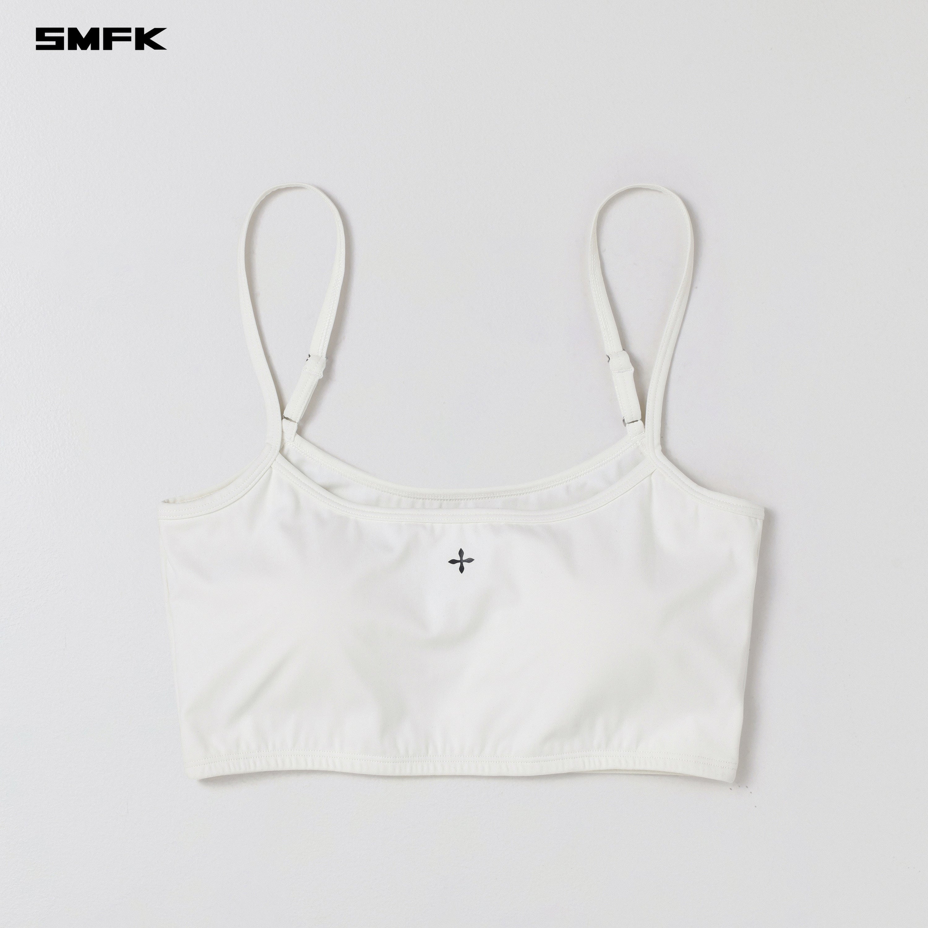 FOCUS GYM SHORT CAMISOLE/Lycra Nylon CLOUD WHITE