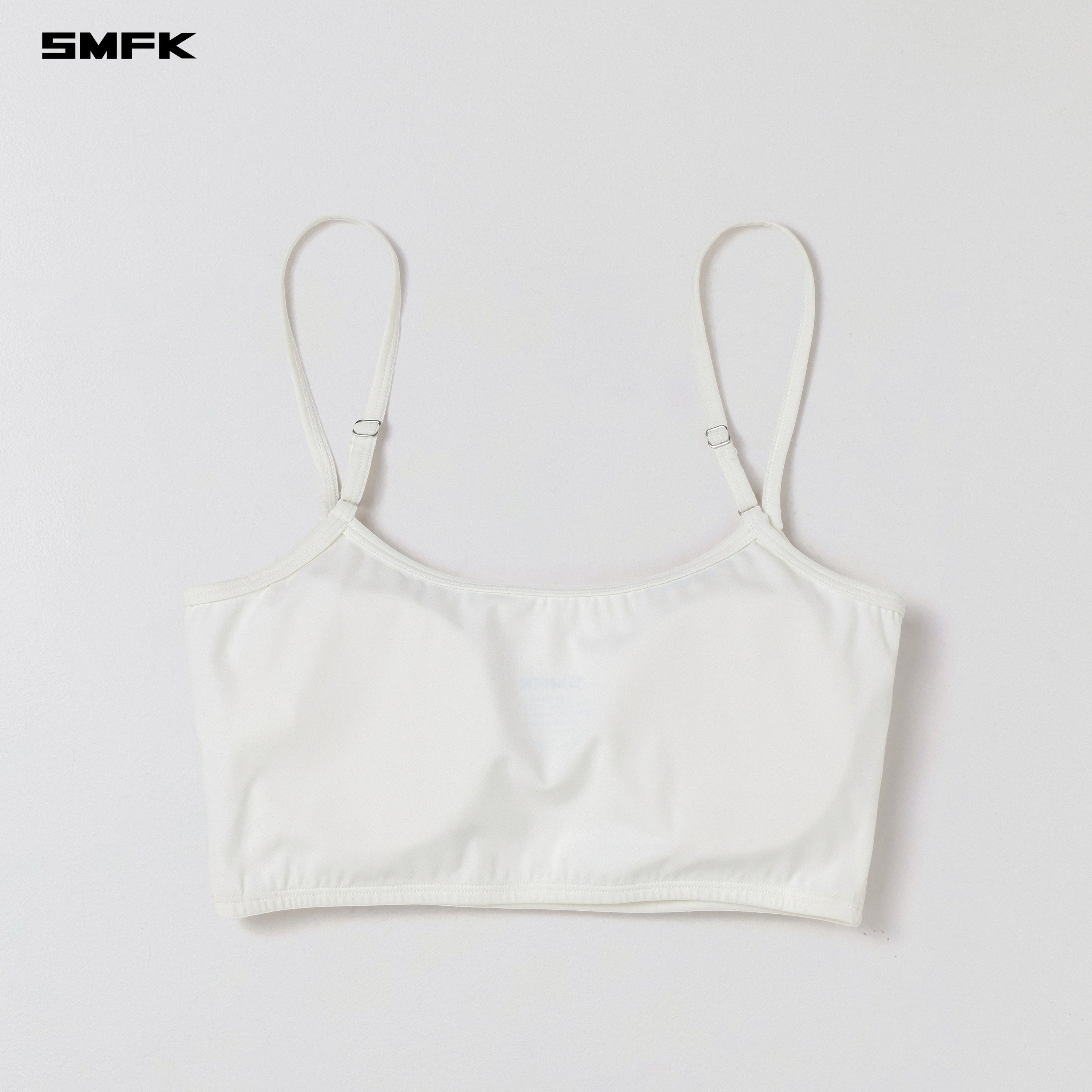 FOCUS GYM SHORT CAMISOLE/Lycra Nylon CLOUD WHITE