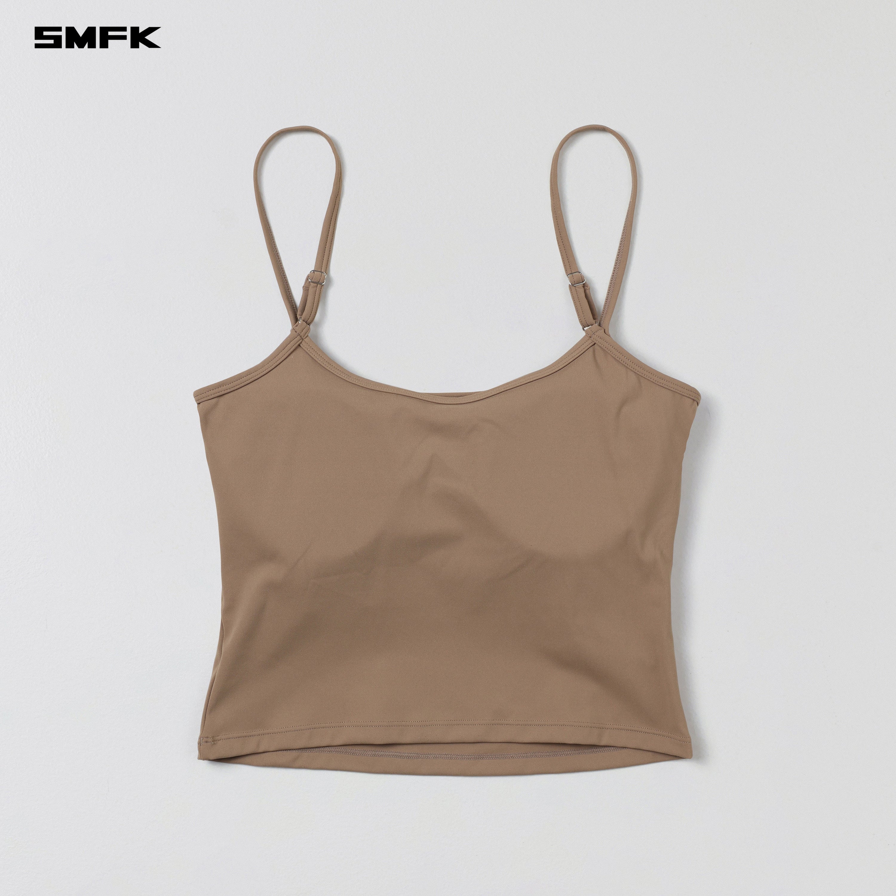 FOCUS GYM CAMISOLE/Lycra Nylon WILD BROWN