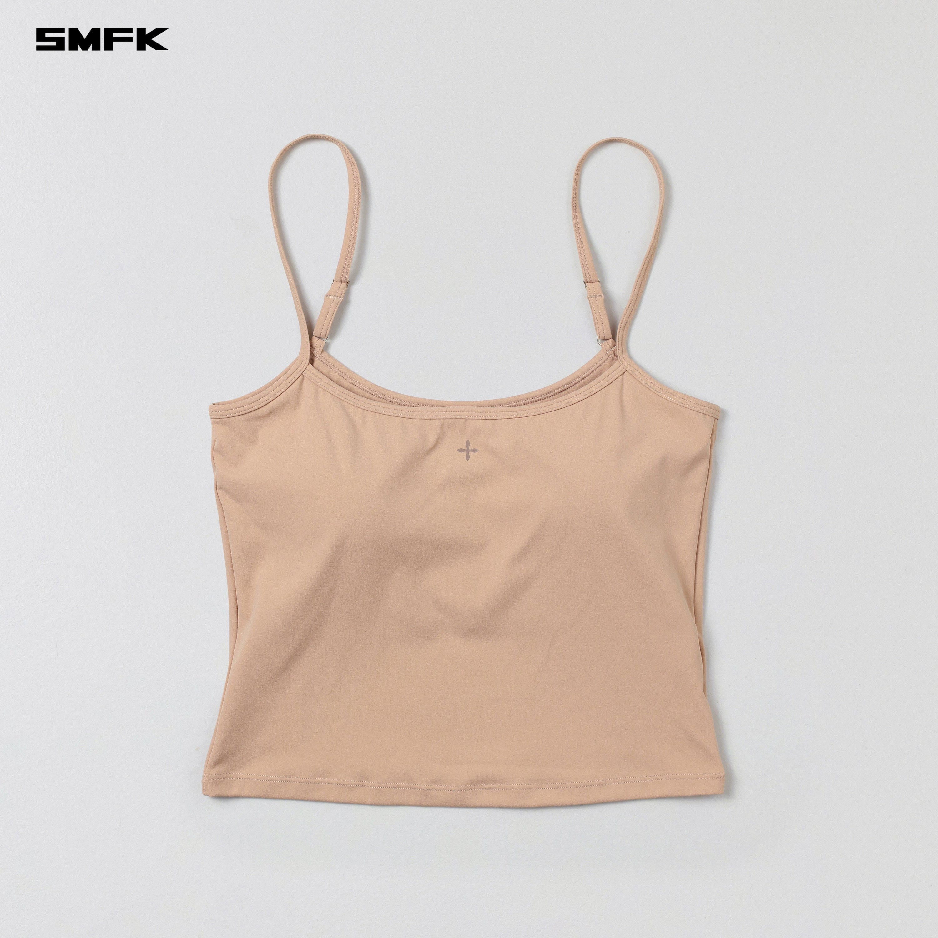 FOCUS GYM CAMISOLE/Lycra Nylon SAND
