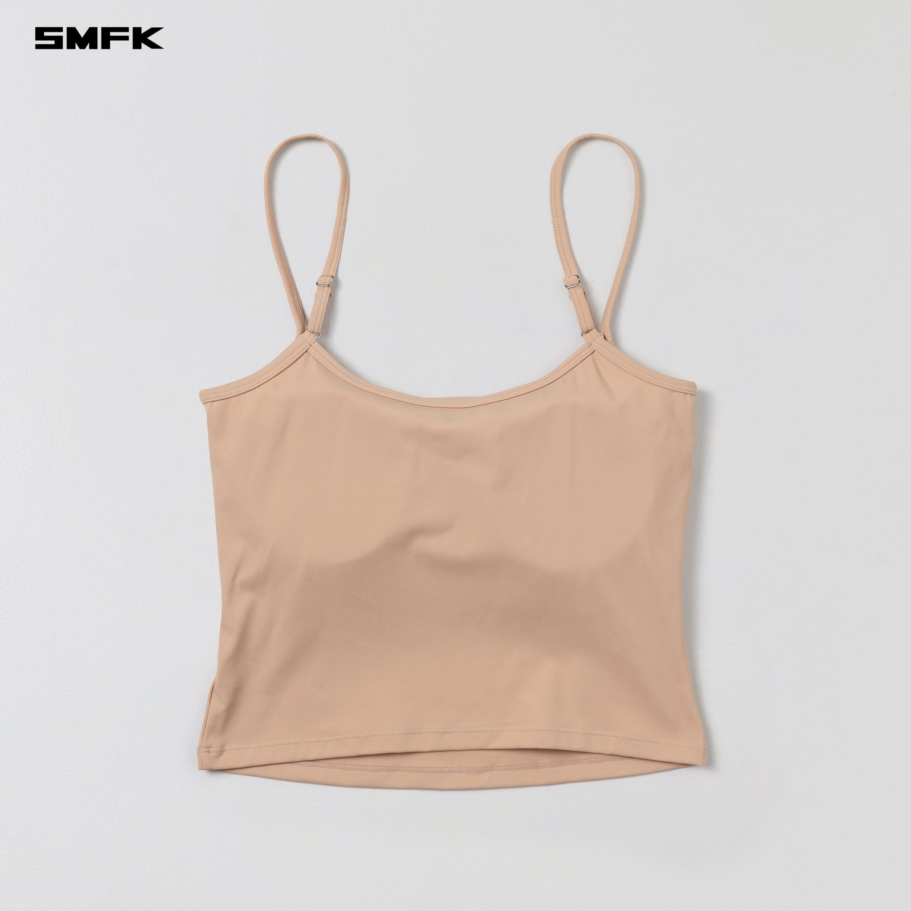 FOCUS GYM CAMISOLE/Lycra Nylon SAND