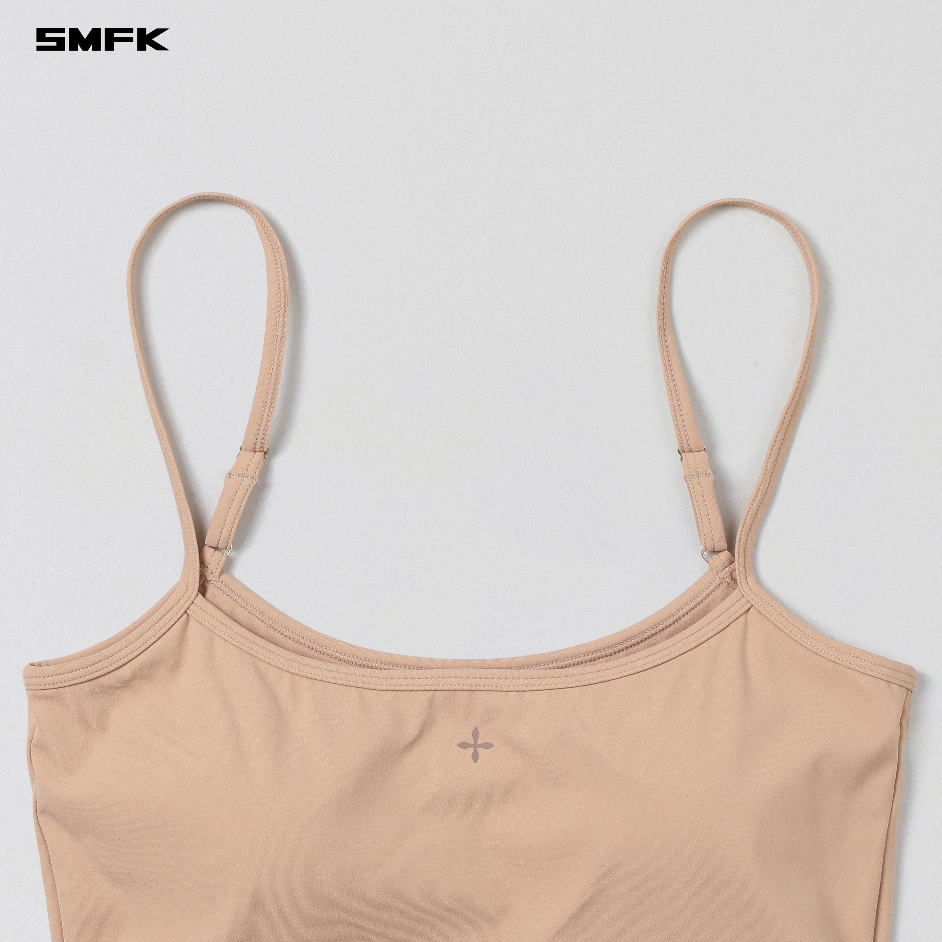 FOCUS GYM CAMISOLE/Lycra Nylon SAND
