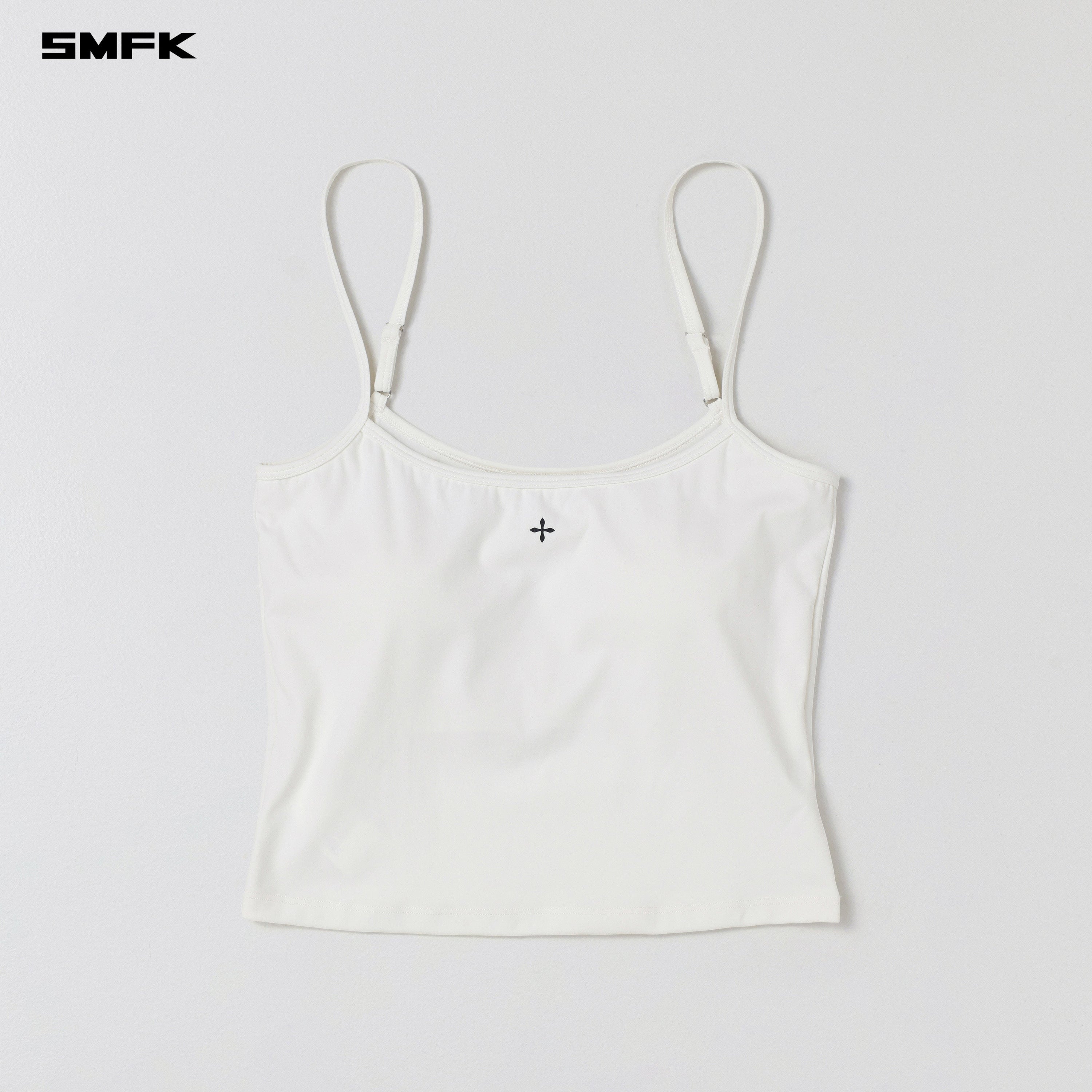 FOCUS GYM CAMISOLE/Lycra Nylon CLOUD WHITE