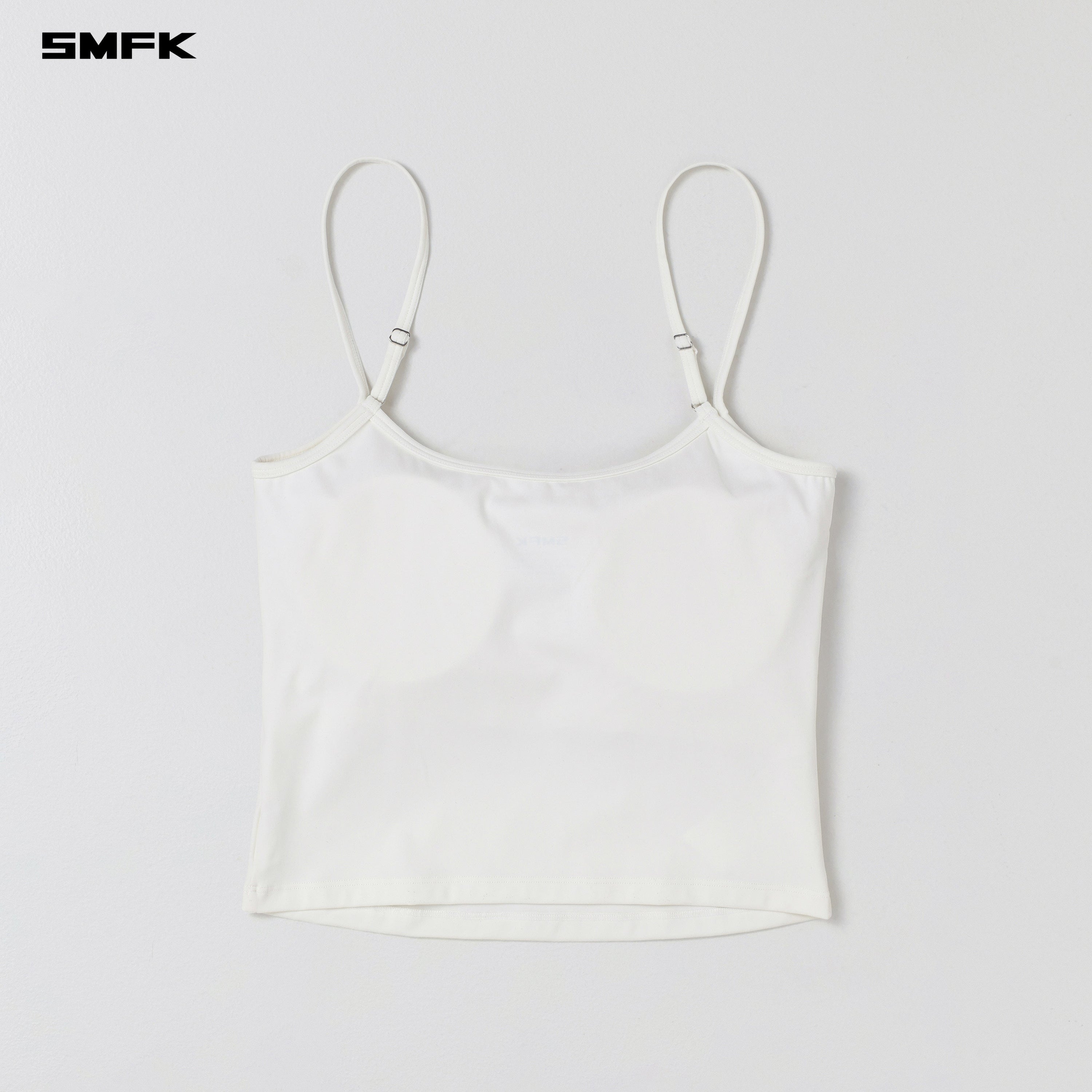FOCUS GYM CAMISOLE/Lycra Nylon CLOUD WHITE