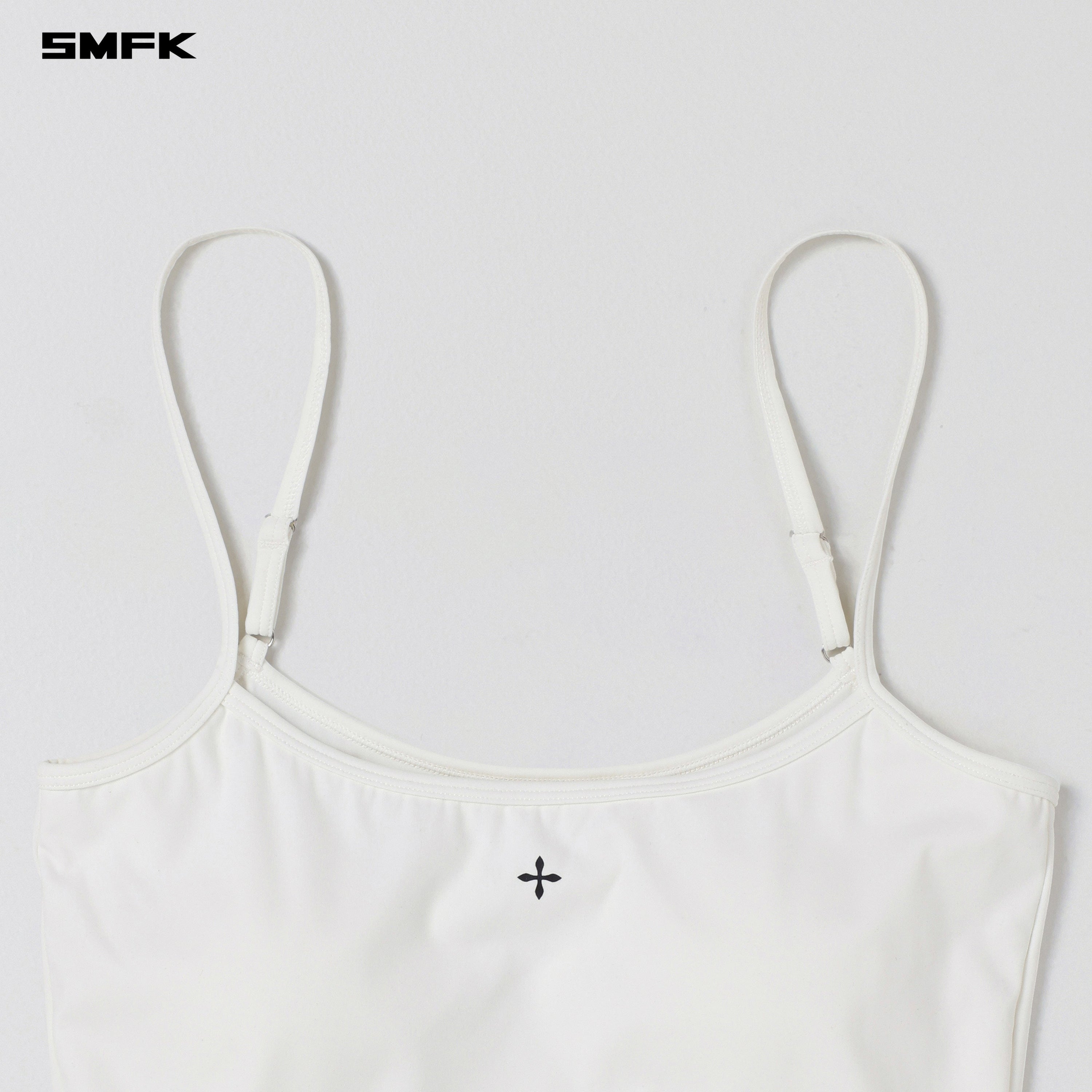 FOCUS GYM CAMISOLE/Lycra Nylon CLOUD WHITE