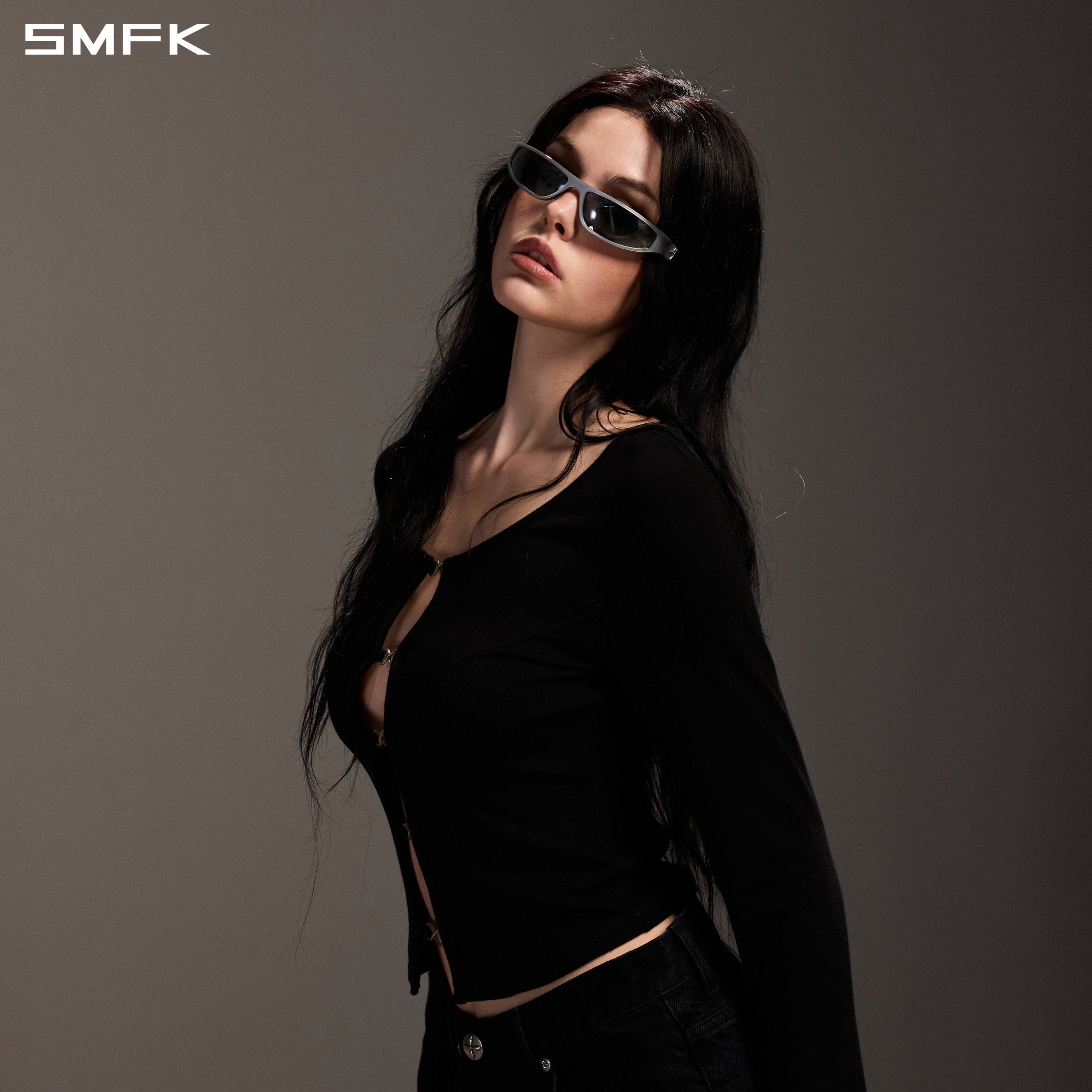 FUTURE ECLIPSE SLIM SUNGLASSES SPACE SILVER