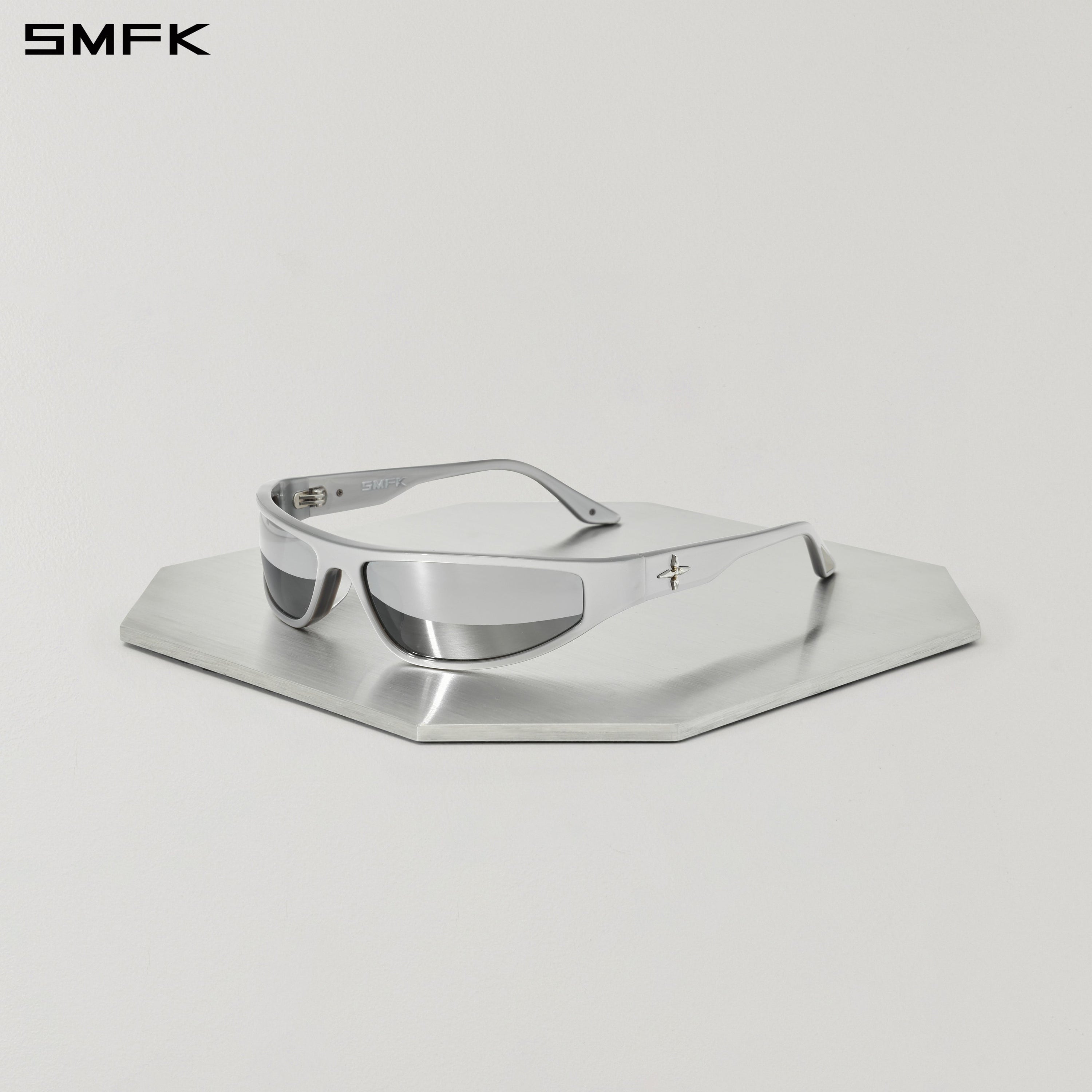 FUTURE ECLIPSE SLIM SUNGLASSES SPACE SILVER