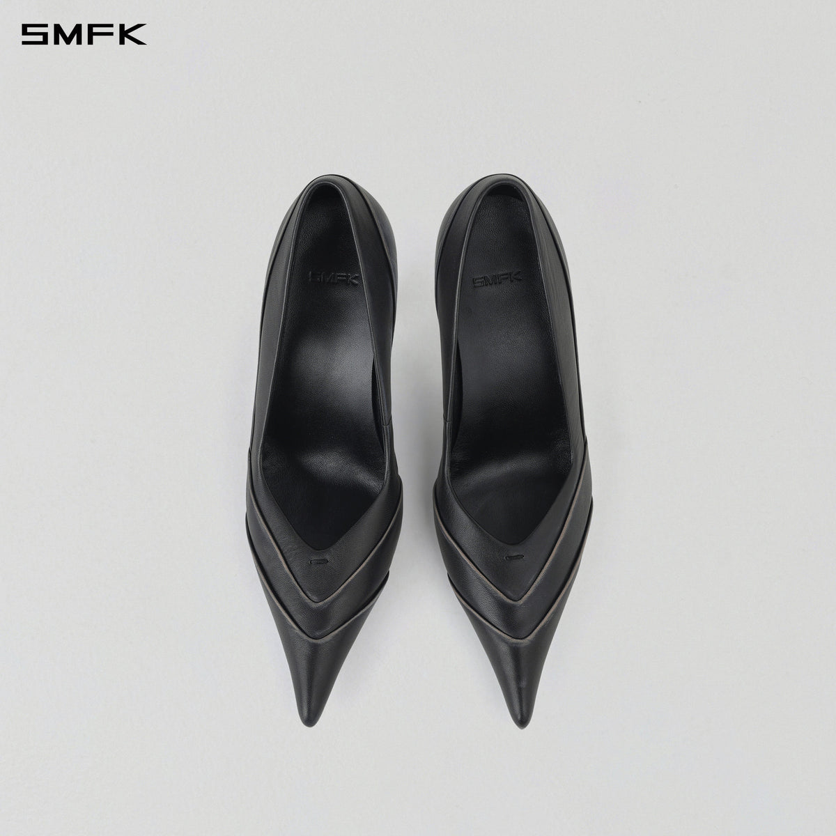 MAGIC SPEED HIGH HEELS/HAND BURNISHED CALF GRAPHITE