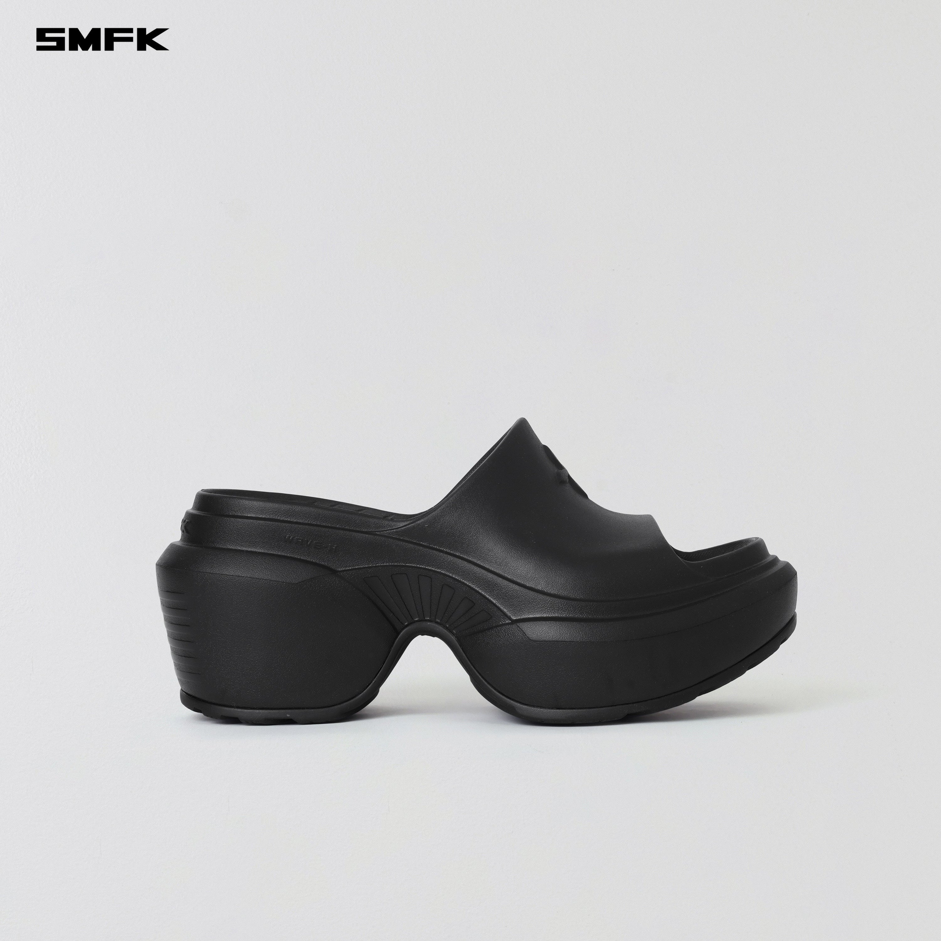WAVE SLIPPER-H WILD BLACK