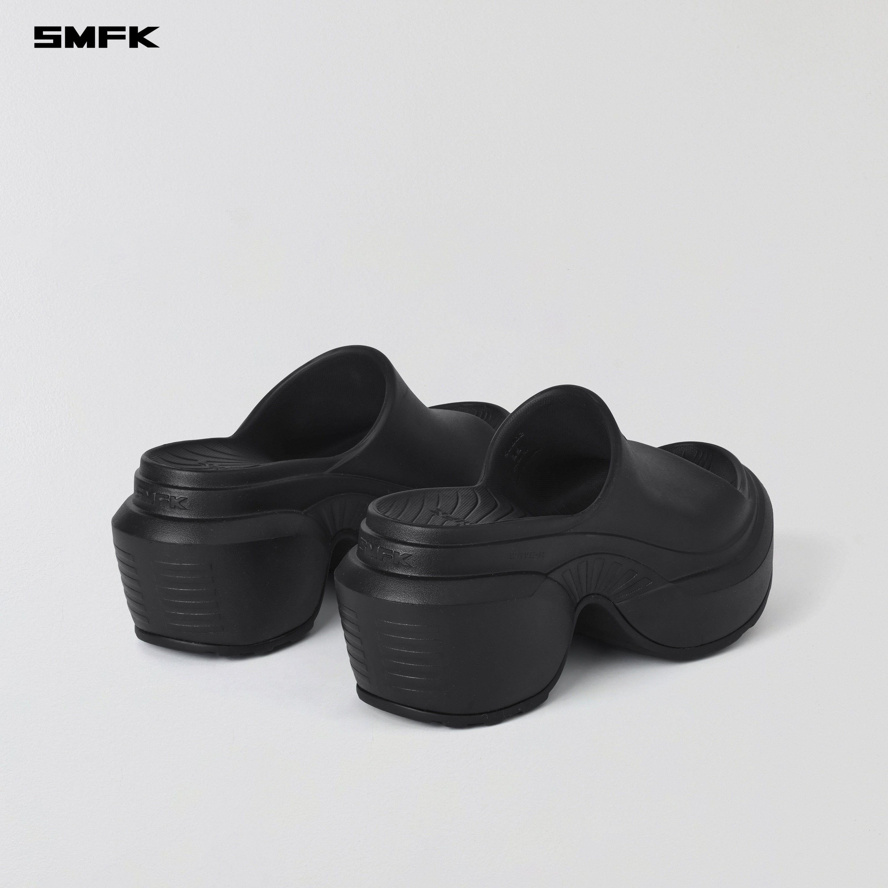 WAVE SLIPPER-H WILD BLACK